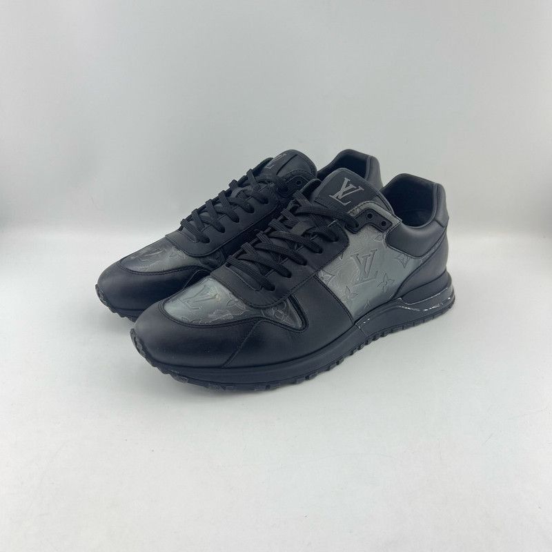 Louis Vuitton Louis Vuitton Run Away Black Low-Top Sneakers -2508 Size US 9.5 / EU 42-43 - 1 Thumbnail