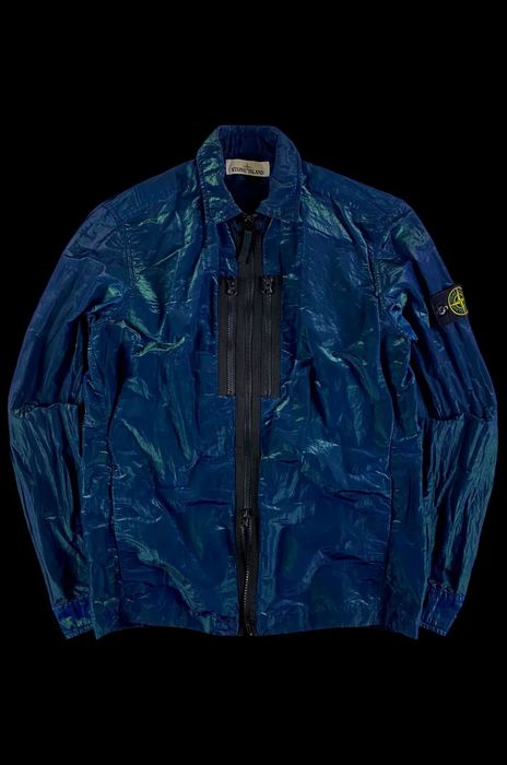 Stone island best sale weft overshirt