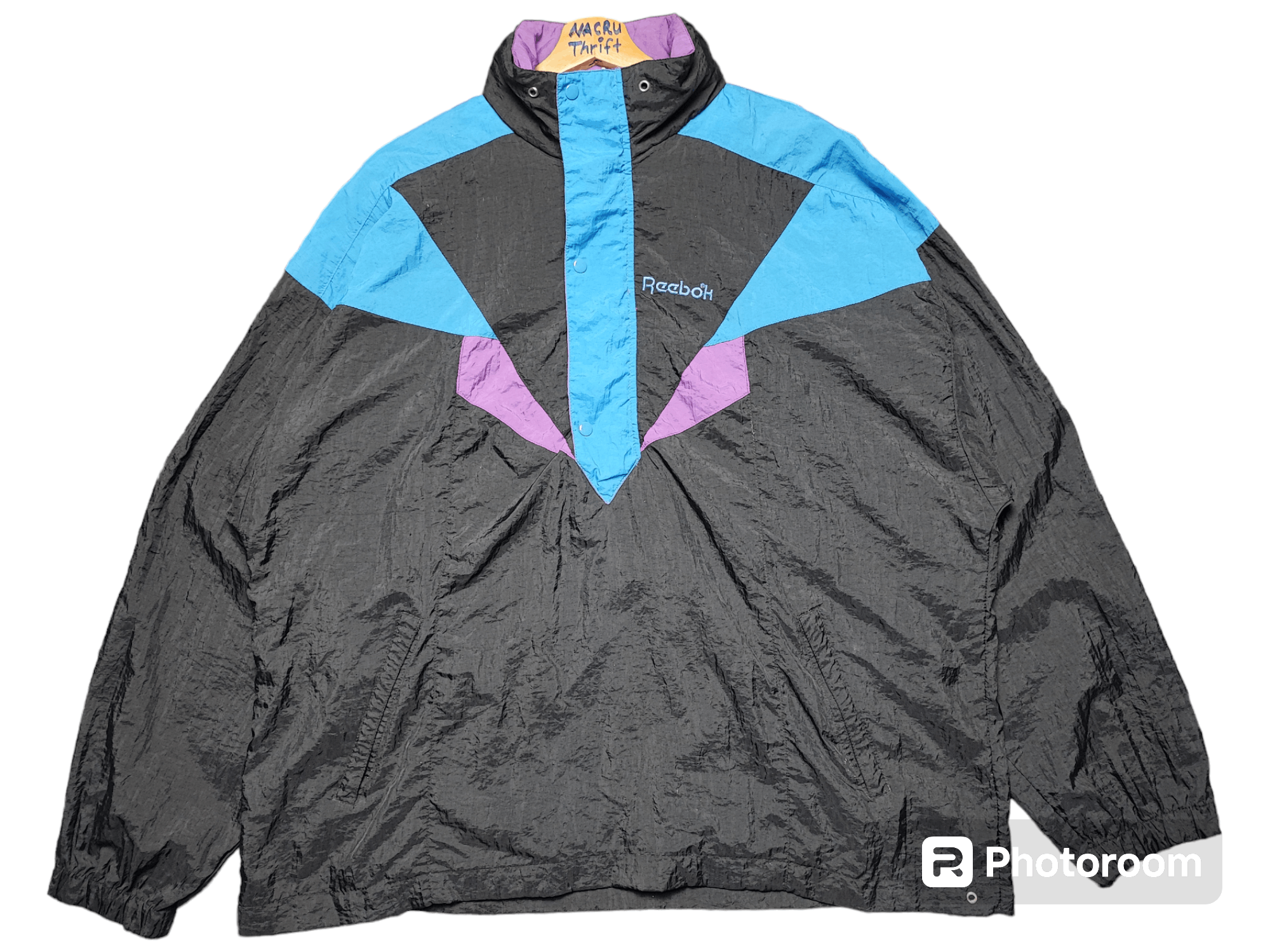 Vintage Nylon Anorak Jacket by Reebok