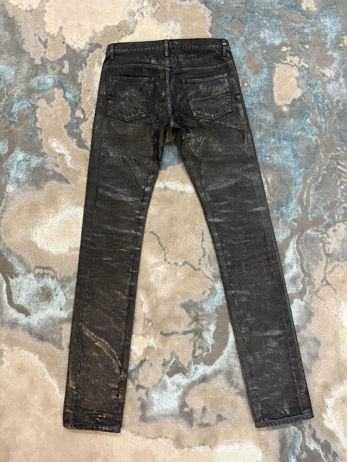 Dior Dior A/W 2004 “Luster” Waxed Denim Size US 29 - 5 Thumbnail
