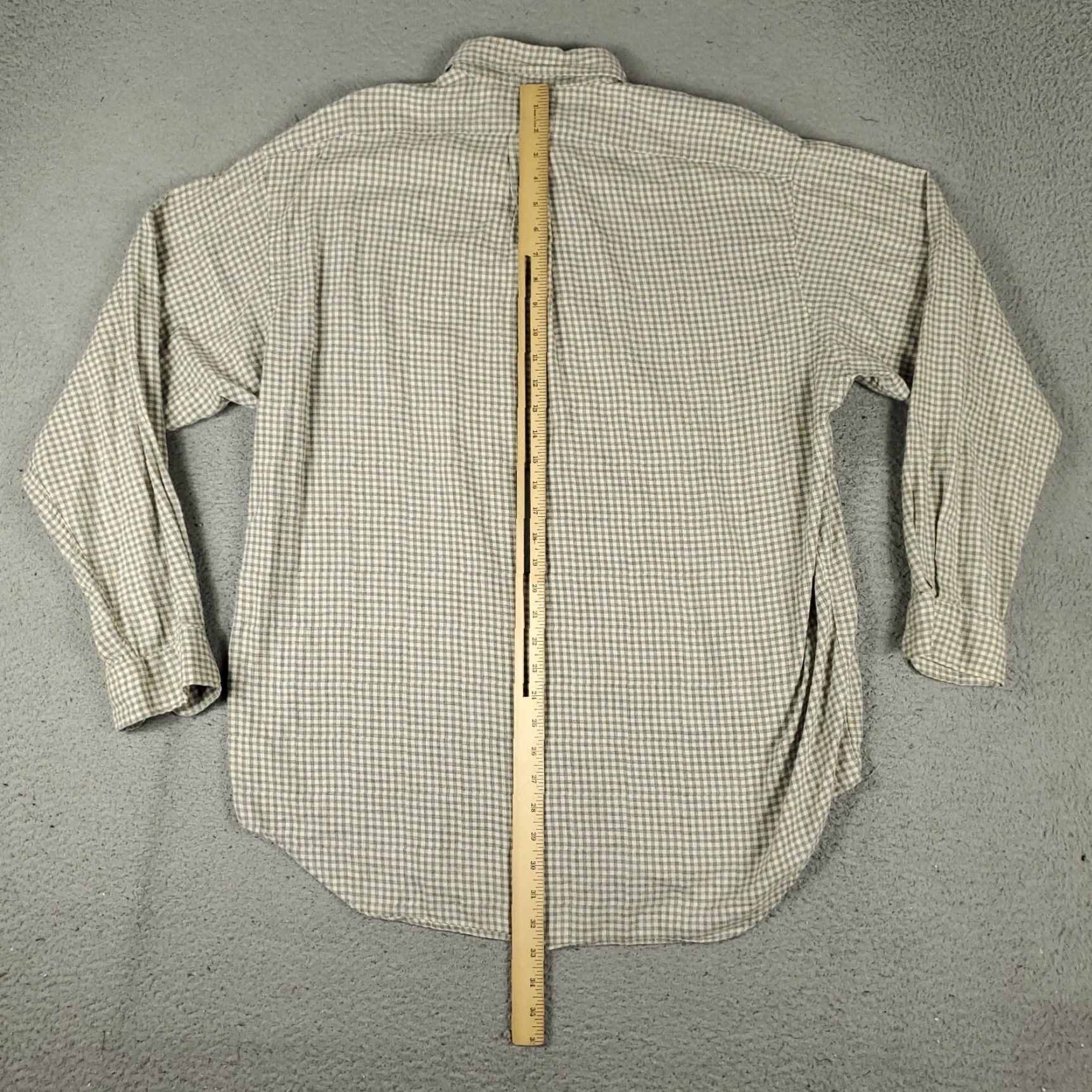 Ralph Lauren Ralph Lauren Shirt Mens Large Gray Check Lightweight Flannel Button-Up Adult Large Gray Classic Preppy Logo Pocket 90s? Size US L / EU 52-54 / 3 - 4 Thumbnail