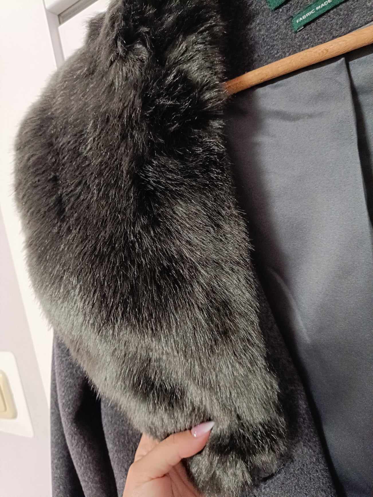 Ralph Lauren Ralph Lauren Blend Collar Shawl Coat Faux -fur Size S / US 4 / IT 40 - 3 Thumbnail