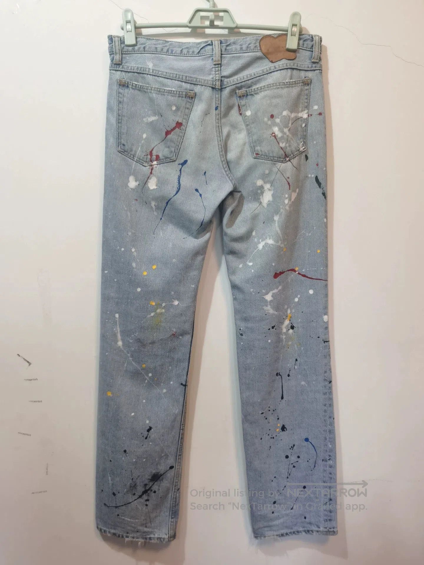 Number (N)ine number nine splash paint jeans. Size US 26 / EU 42 - 2 Thumbnail