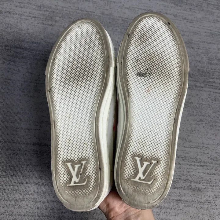 Other Louis Vuitton Stellar Monogram Pink Slip-On Sneakers -2508 Size US 6 / IT 36 - 4 Thumbnail