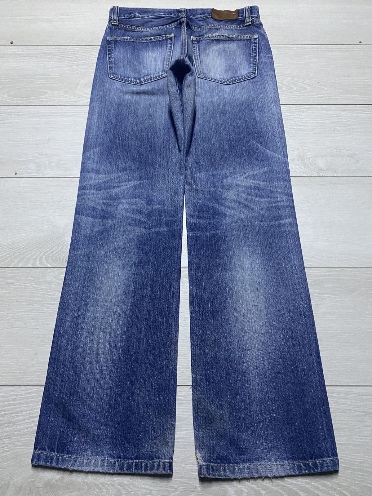 Uniqlo Vintage Japanese Uniqlo UJ S002 Faded Straight Jeans Size US 29 - 2 Thumbnail