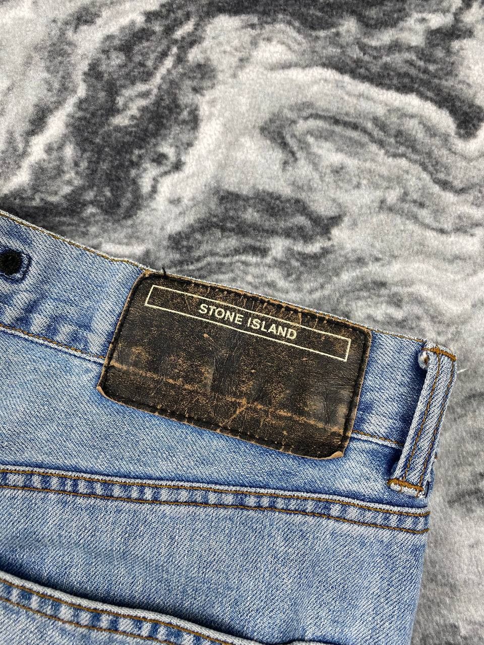 Stone Island Vintage Stone Island Denim Jeans 90s Men Size 33 Blue Size US 33 - 8 Thumbnail