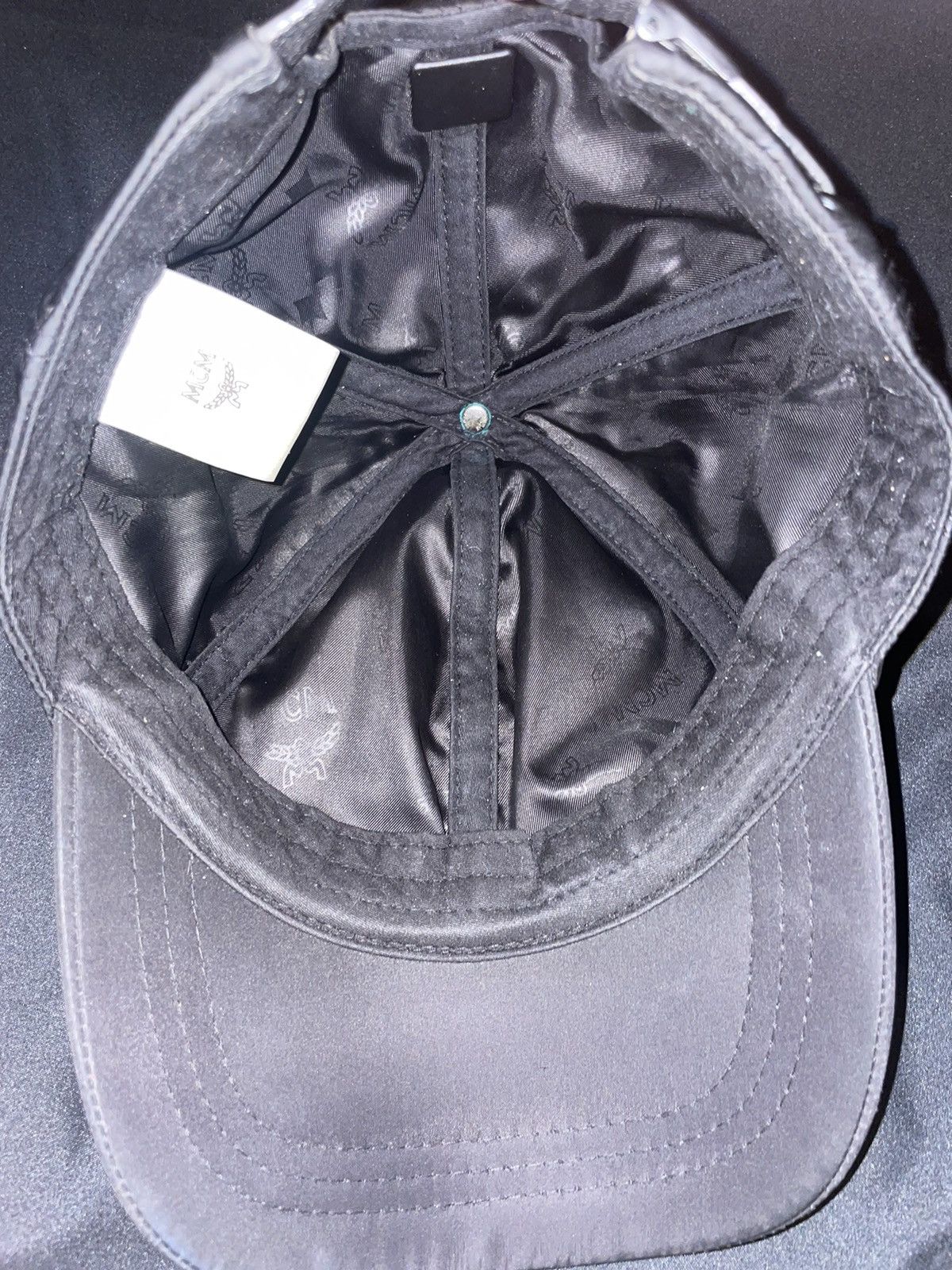 MCM MCM Black Monogram Logo print Hat Size ONE SIZE - 5 Thumbnail