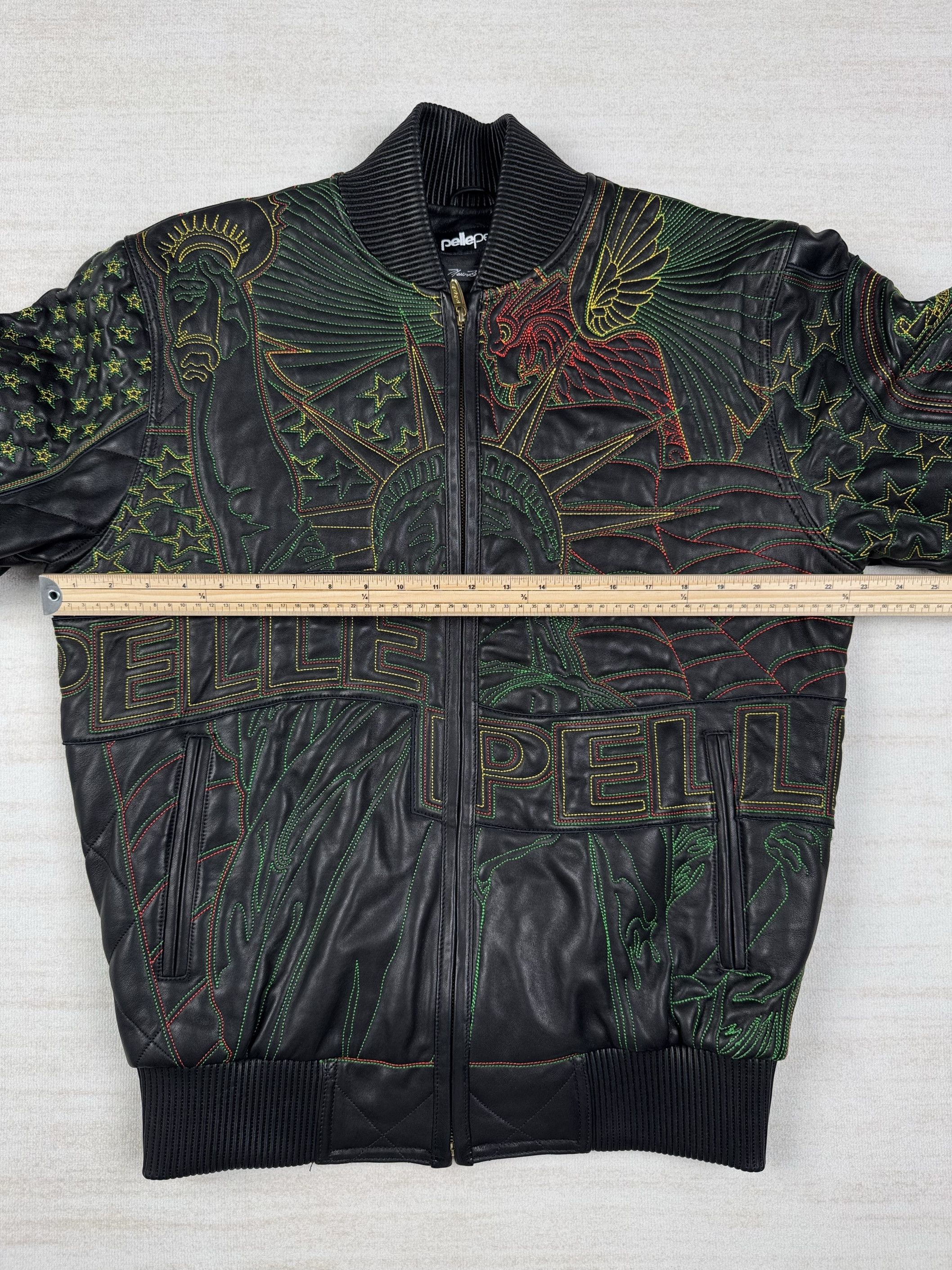 Pelle Pelle × Who Decides War WDW x PP MONUMENT GENUINE LEATHER JACKET Size US M / EU 48-50 / 2 - 20 Thumbnail