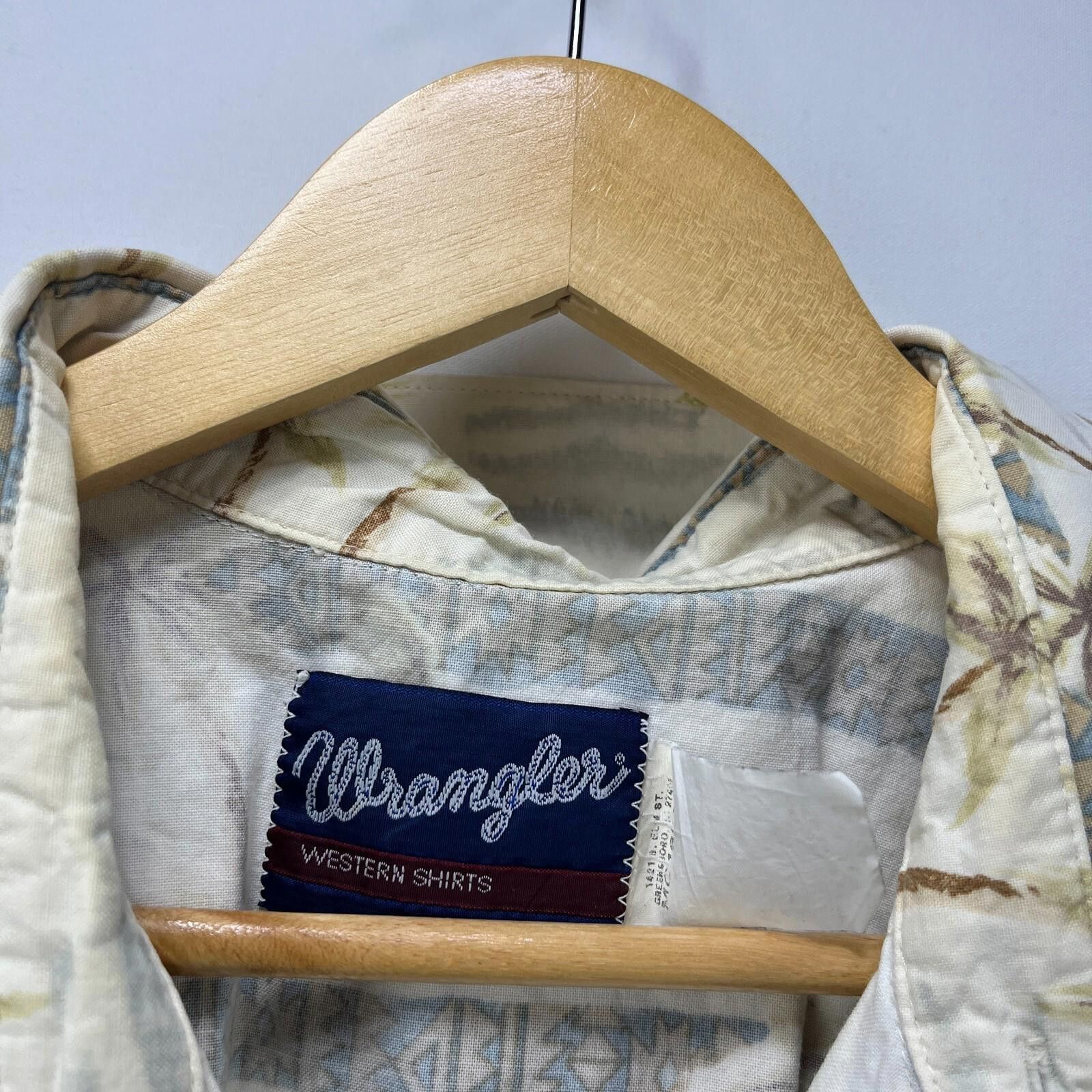 Wrangler Vintage 90s Wrangler Western Shirt 3XL Short Sleeve Size US XXL / EU 58 / 5 - 4 Thumbnail