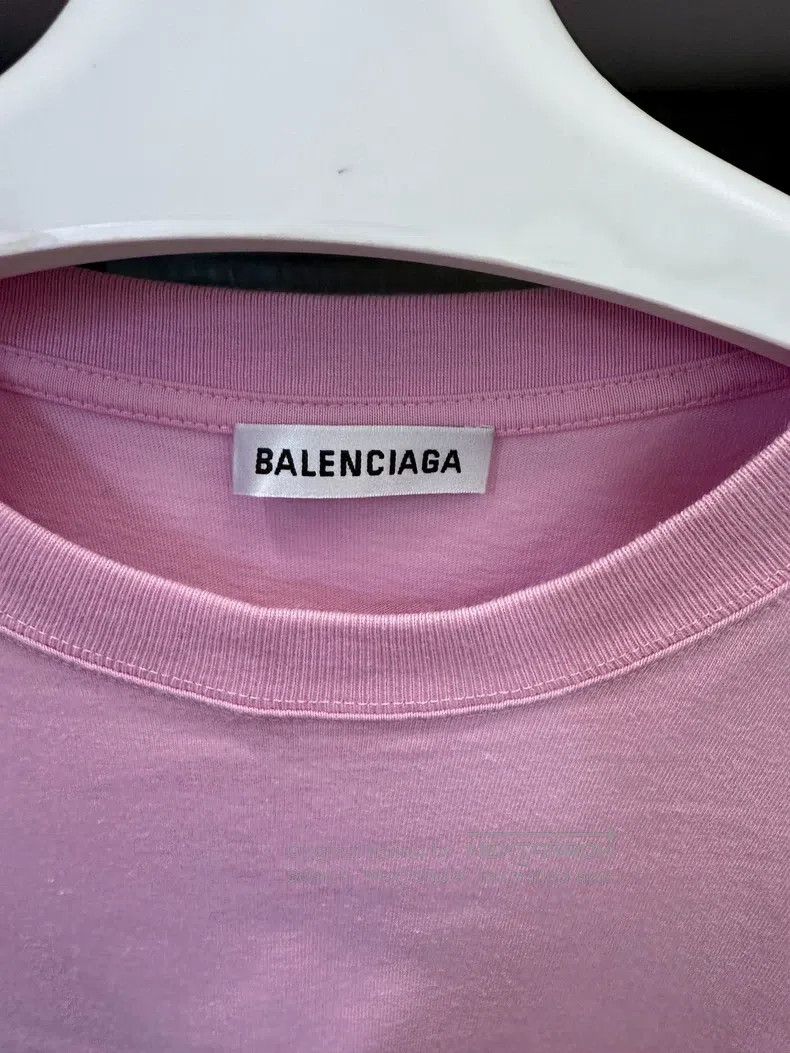 Balenciaga Balenciaga Pink Short Sleeve T-Shirt Size US S / EU 44-46 / 1 - 2 Thumbnail