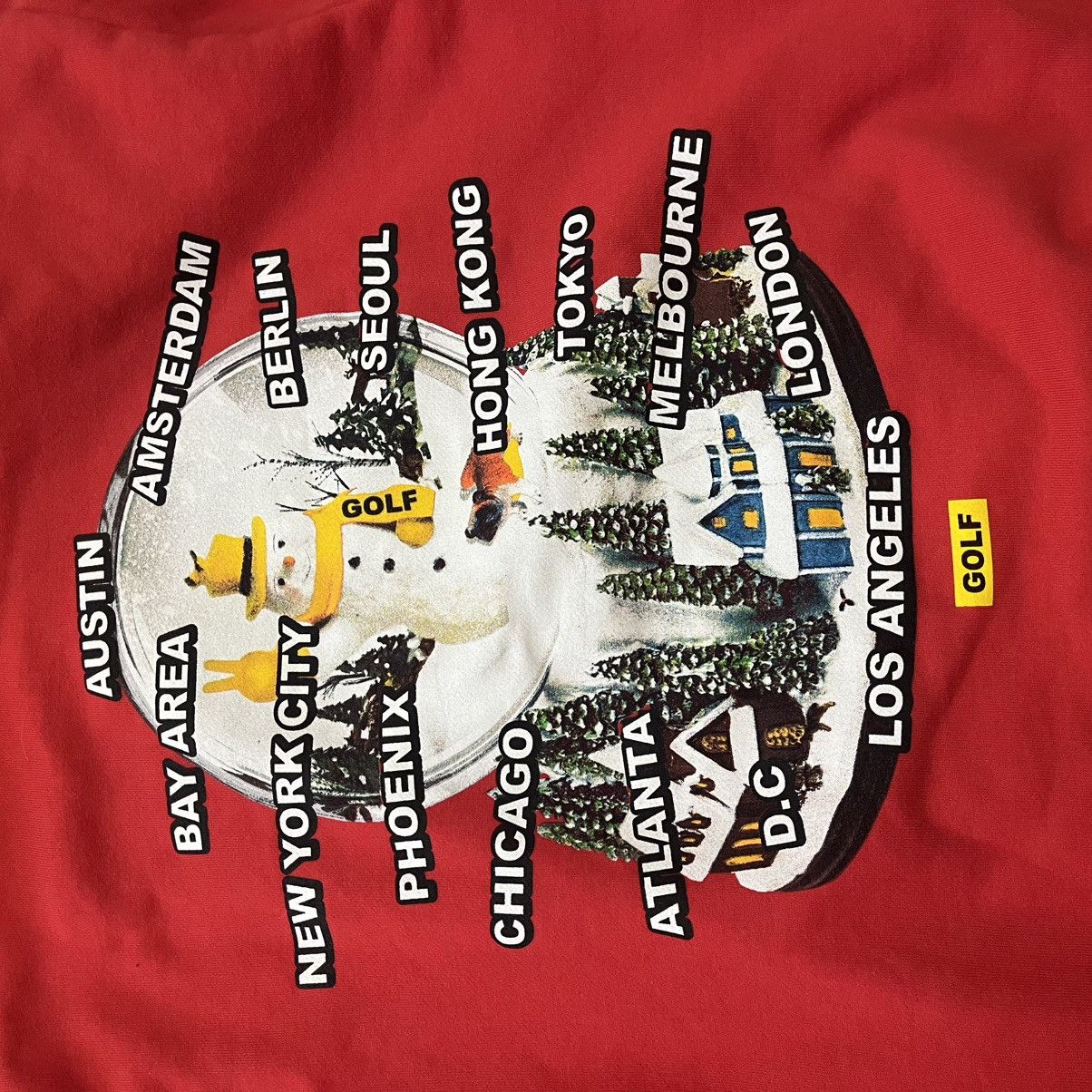 Golf Wang GOLF WANG holiday shop exclusive snow globe hoodie Size US M / EU 48-50 / 2 - 4 Thumbnail