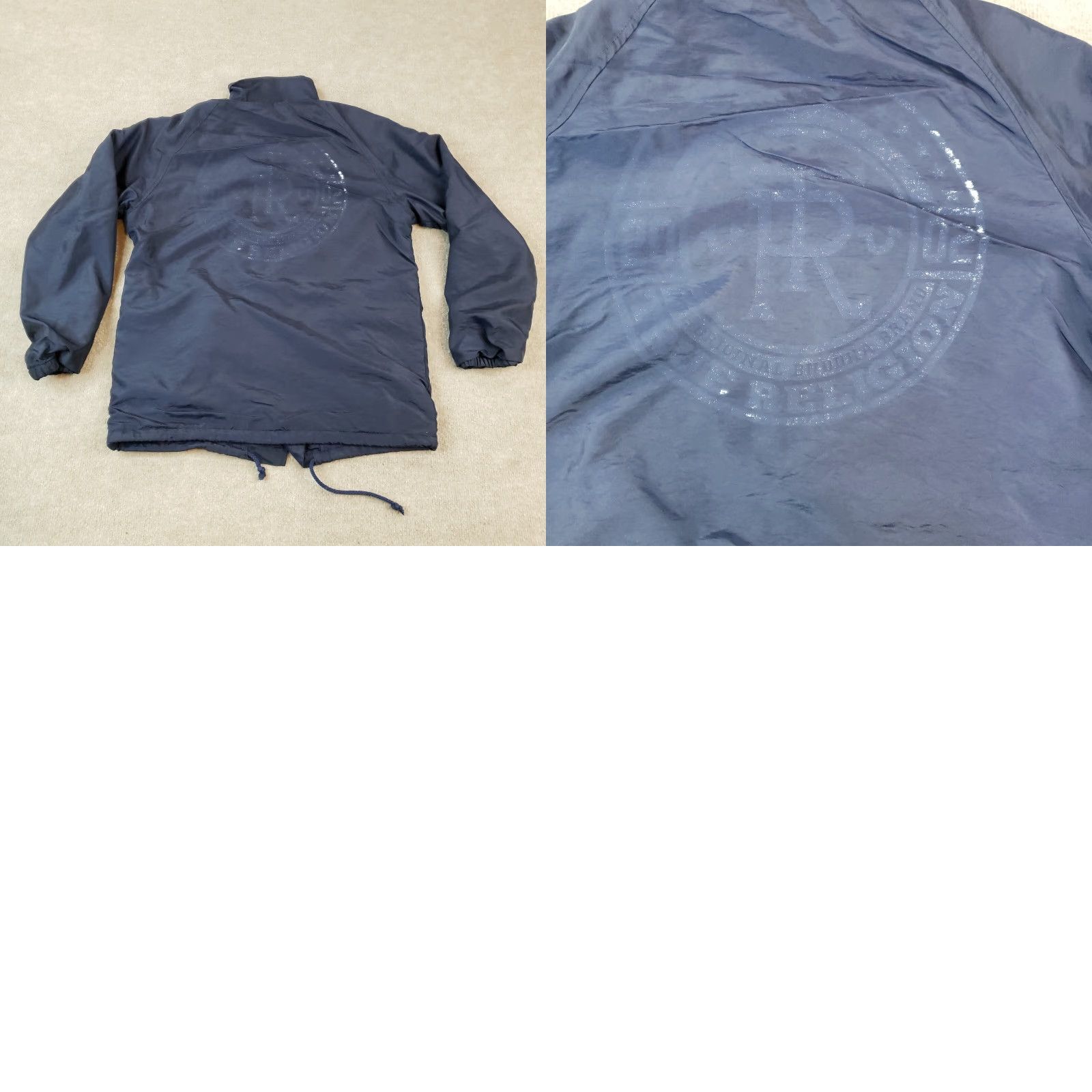 True Religion True Religion Jacket Mens M Blue Full Snap Collared Pockets Windbreaker Lined Nylon Color: Blue Size US M / EU 48-50 / 2 - 8 Thumbnail