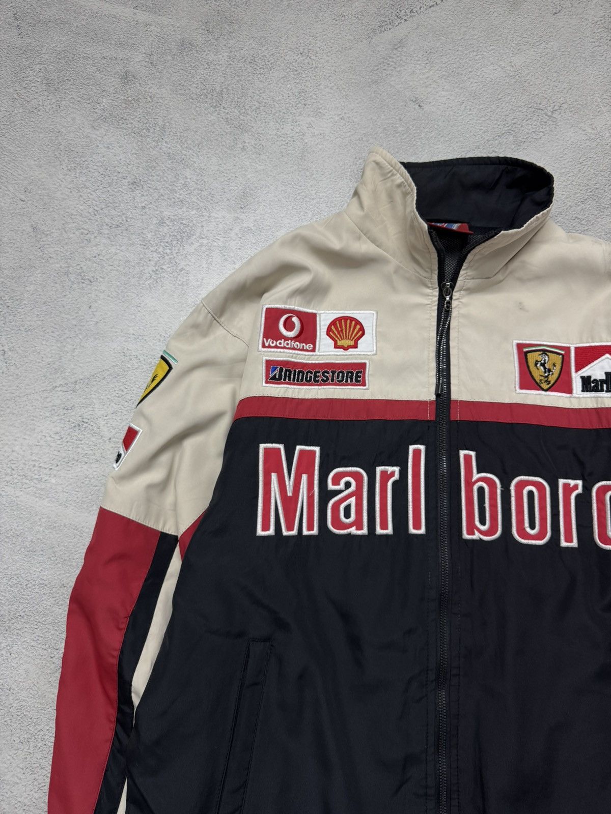 Ferrari Vintage Ferrari Marlboro Men Racing Jacket Schumacher 90’s Size US XL / EU 56 / 4 - 1 Thumbnail