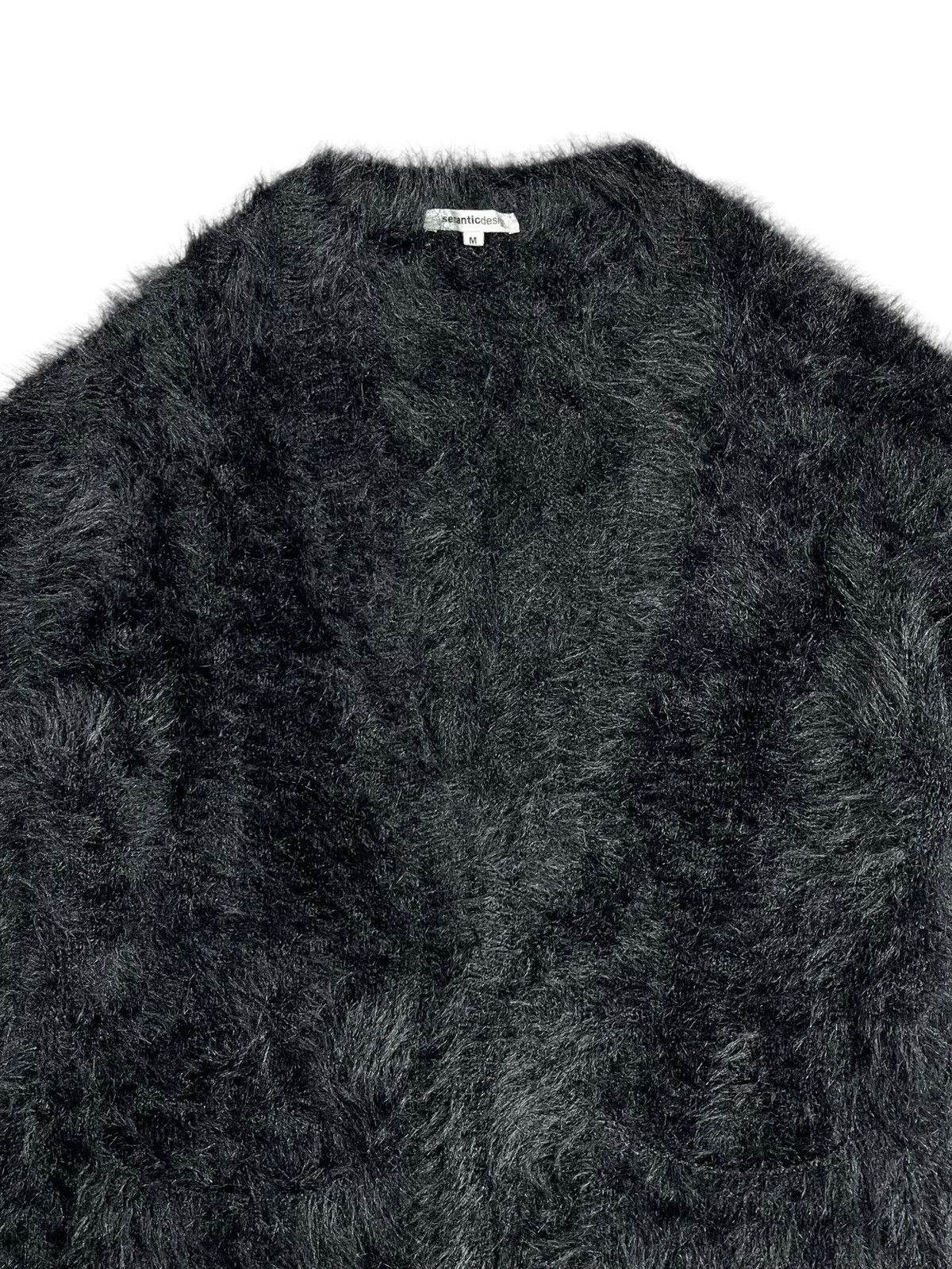 14th Addiction 2000s Semantic Design - Fuzzy Mohair Cardigan Size US M / EU 48-50 / 2 - 5 Thumbnail