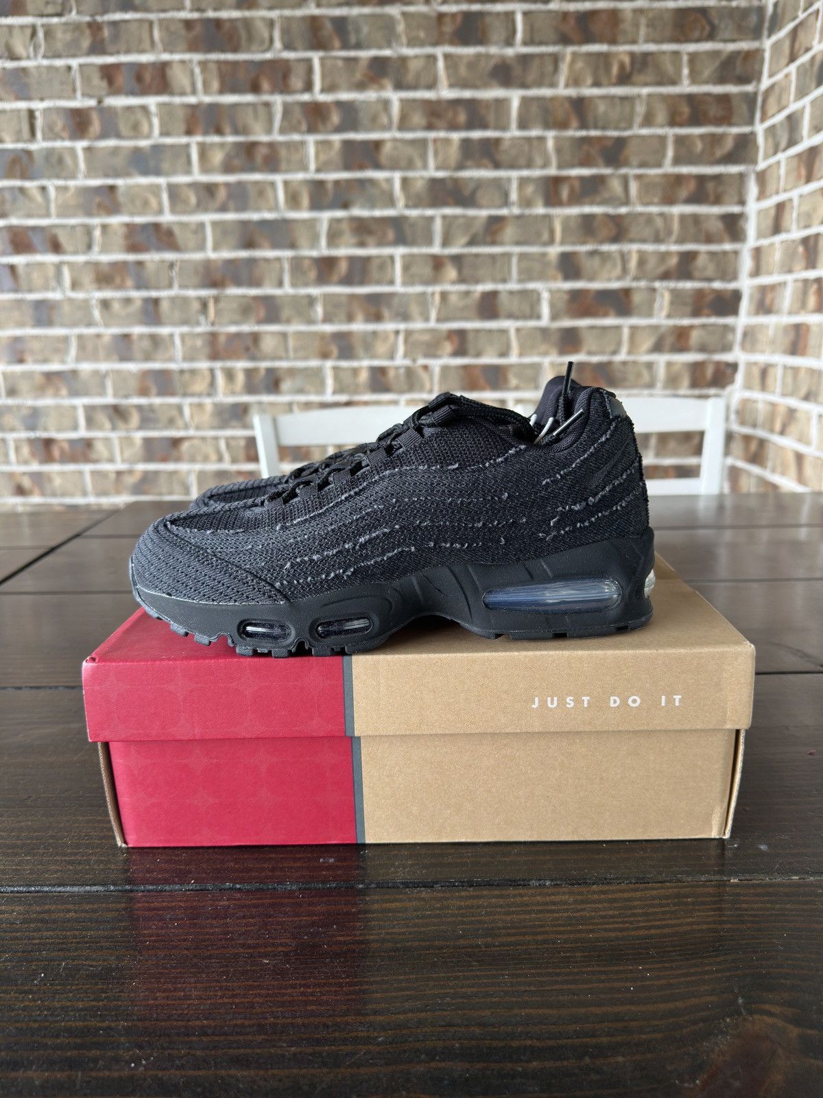 Levi's × Nike Levi’s x Nike Air Max 95 Denim Black Size US 8 / EU 41 - 5 Thumbnail