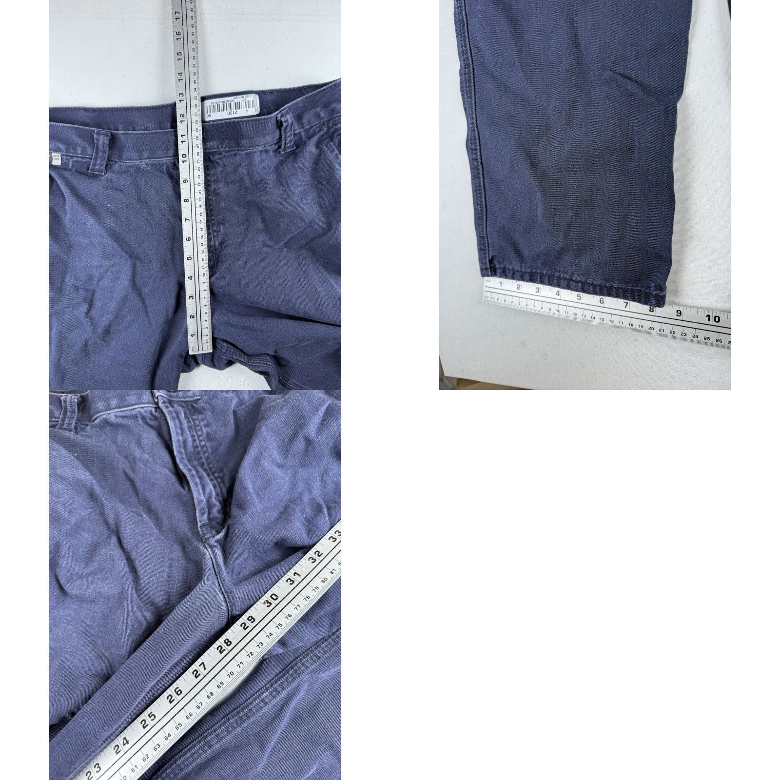 Carhartt VINTAGE Carhartt FR Flame Resistant Pants Navy Blue 36x30 Men Casual Work 371-20 Size US 36 / EU 52 - 8 Thumbnail