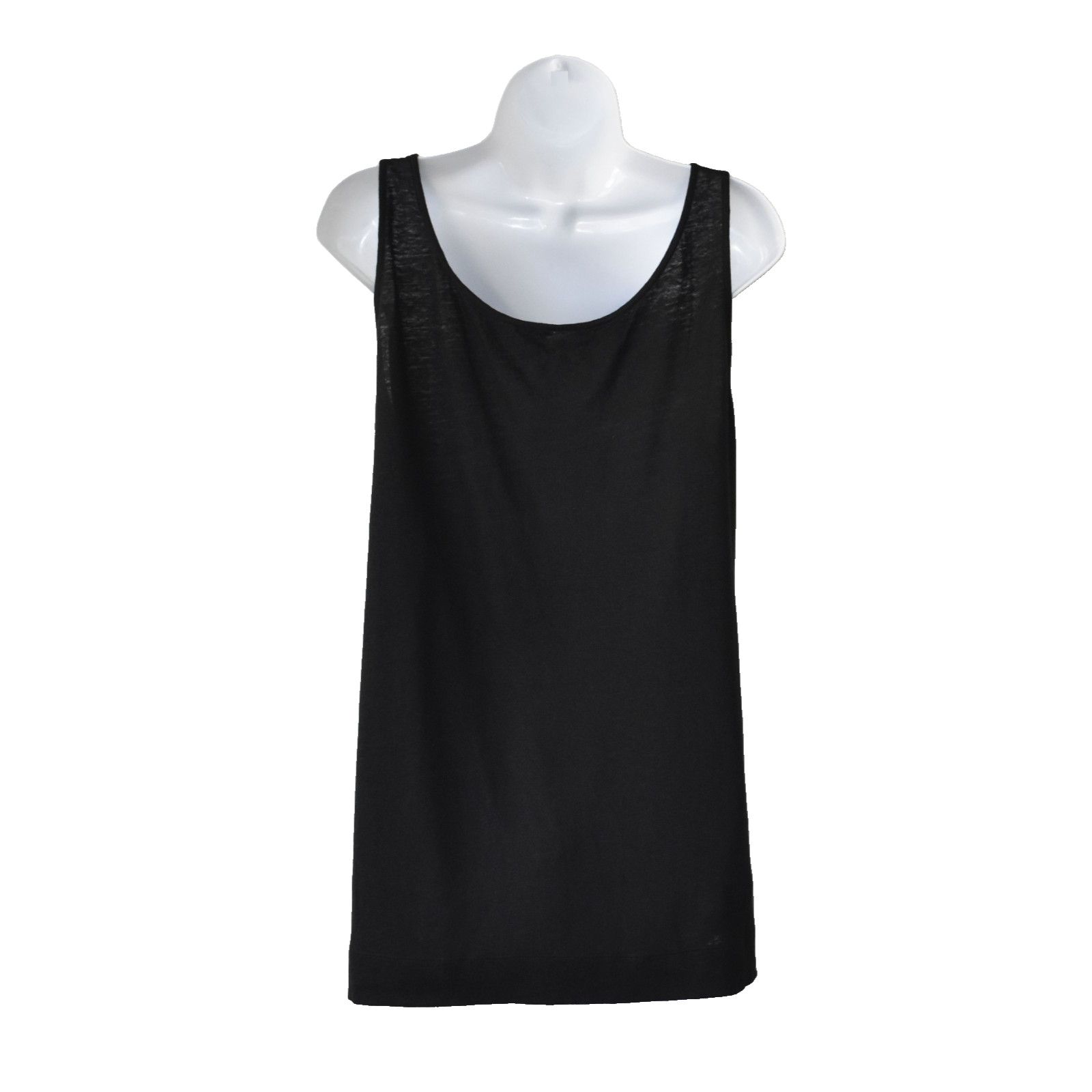 Eileen Fisher NEW EILEEN FISHER Linen Sequin Pleated Detail Tank Top Sz L Size L / US 10 / IT 46 - 3 Thumbnail