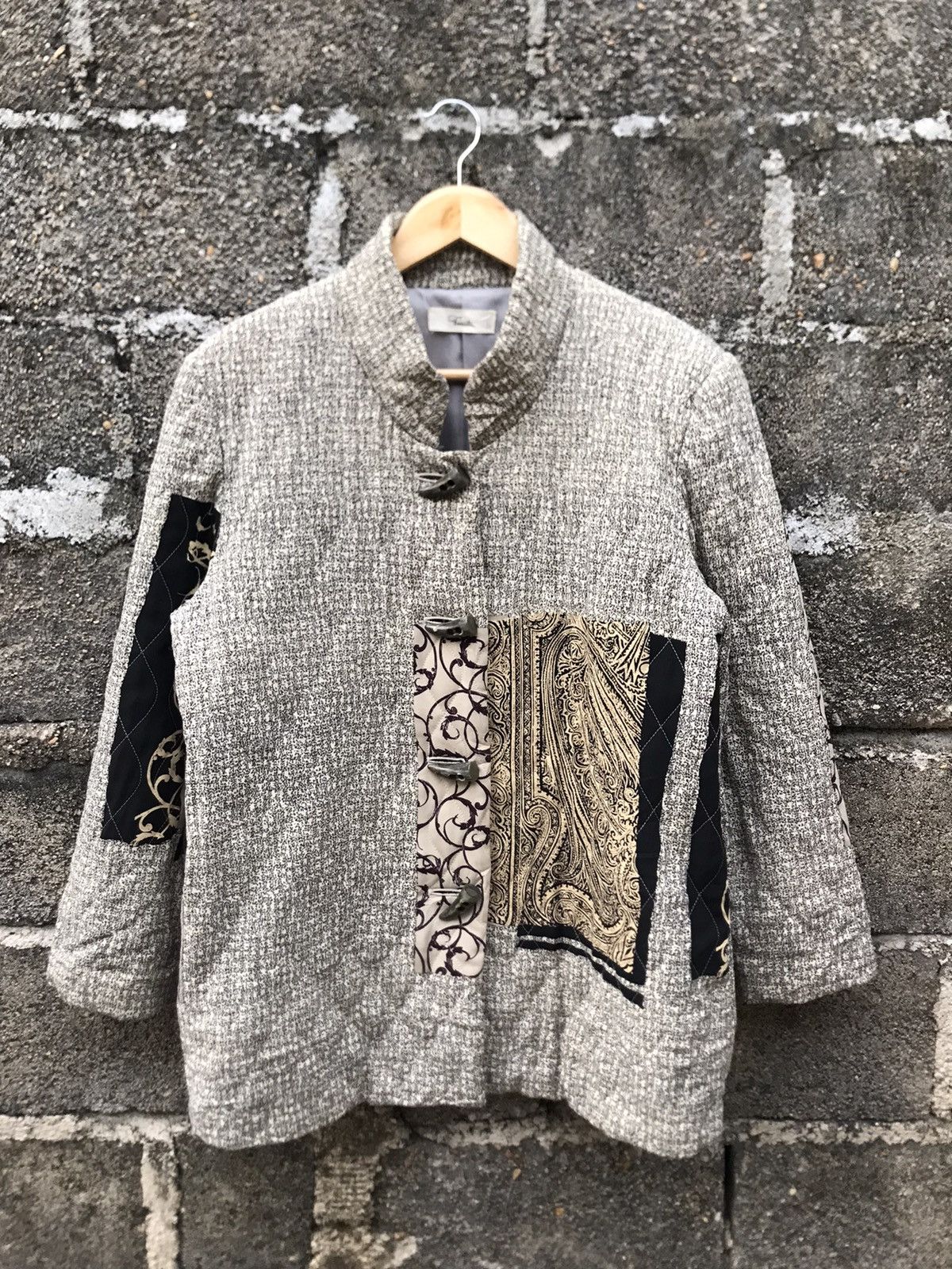Japanese Brand 🔥Luxury Farents Quilted Button Jacket Size US M / EU 48-50 / 2 - 1 Thumbnail