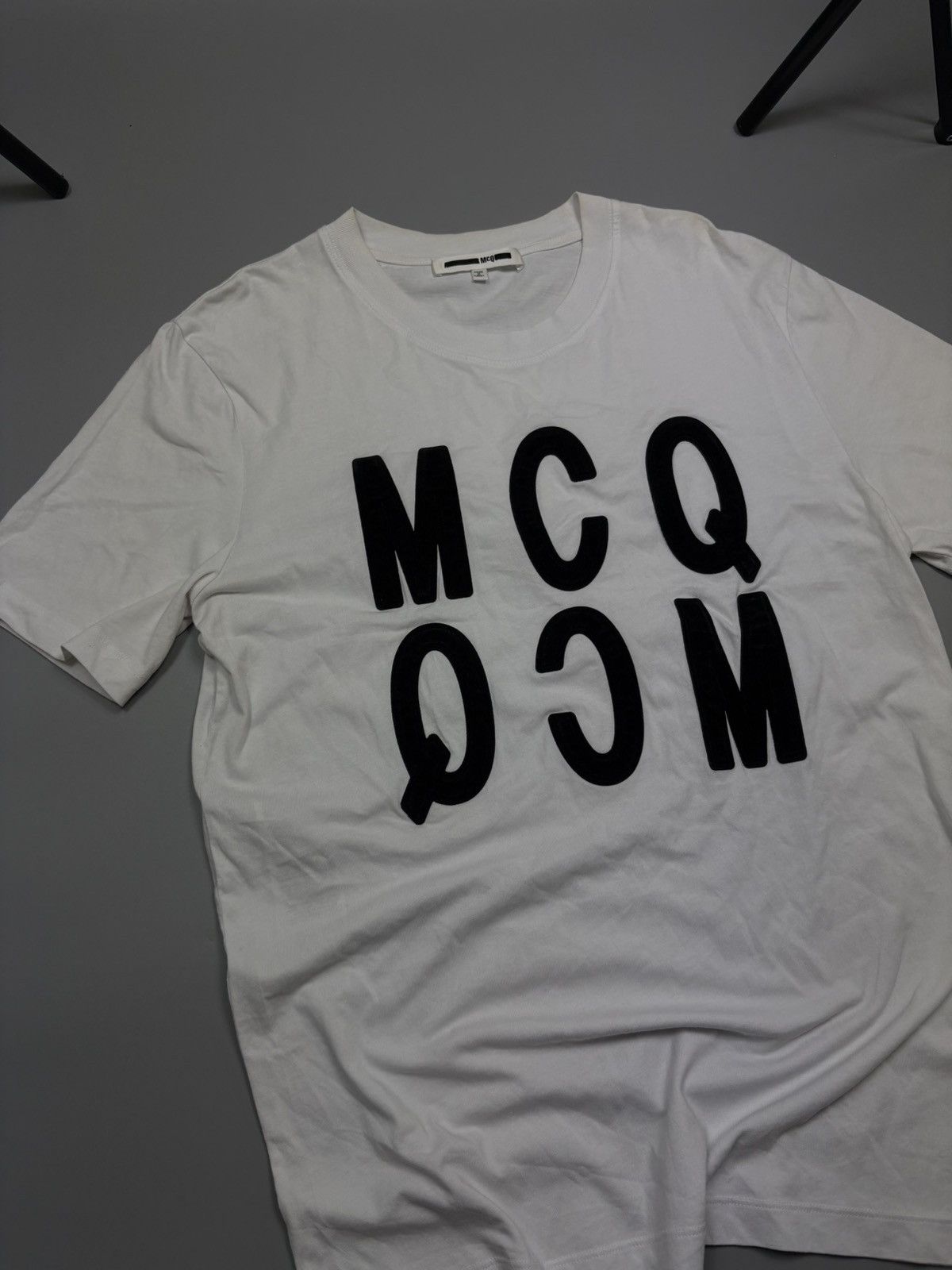 Alexander McQueen Alexander McQueen McQ Big logo streetwear t-shirt Size US L / EU 52-54 / 3 - 2 Thumbnail