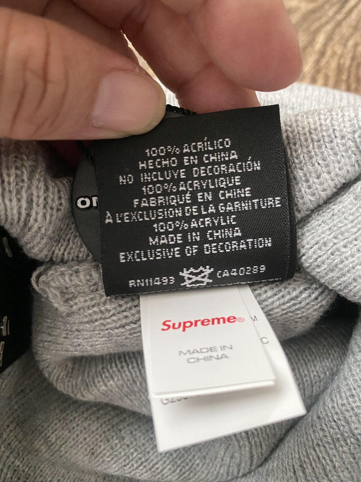 New Era × Supreme Supreme 2022 Box Logo Beanie Size ONE SIZE - 5 Thumbnail