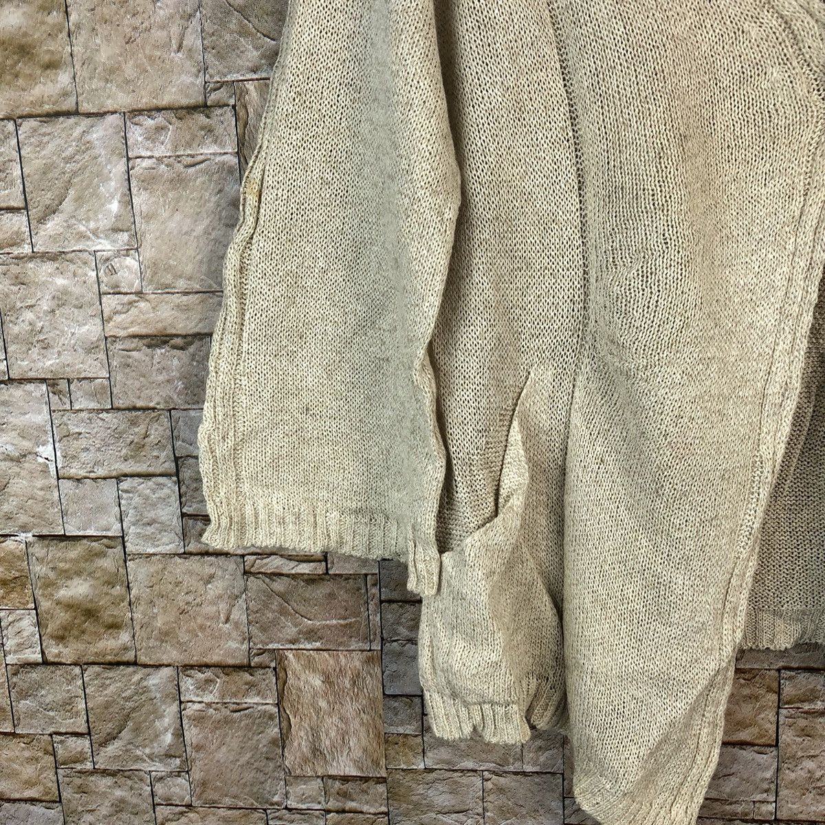 Homespun Knitwear × Japanese Brand Quttammagine Brown vintage Cardigan Knitwear #A1228 Size M / US 6-8 / IT 42-44 - 6 Thumbnail
