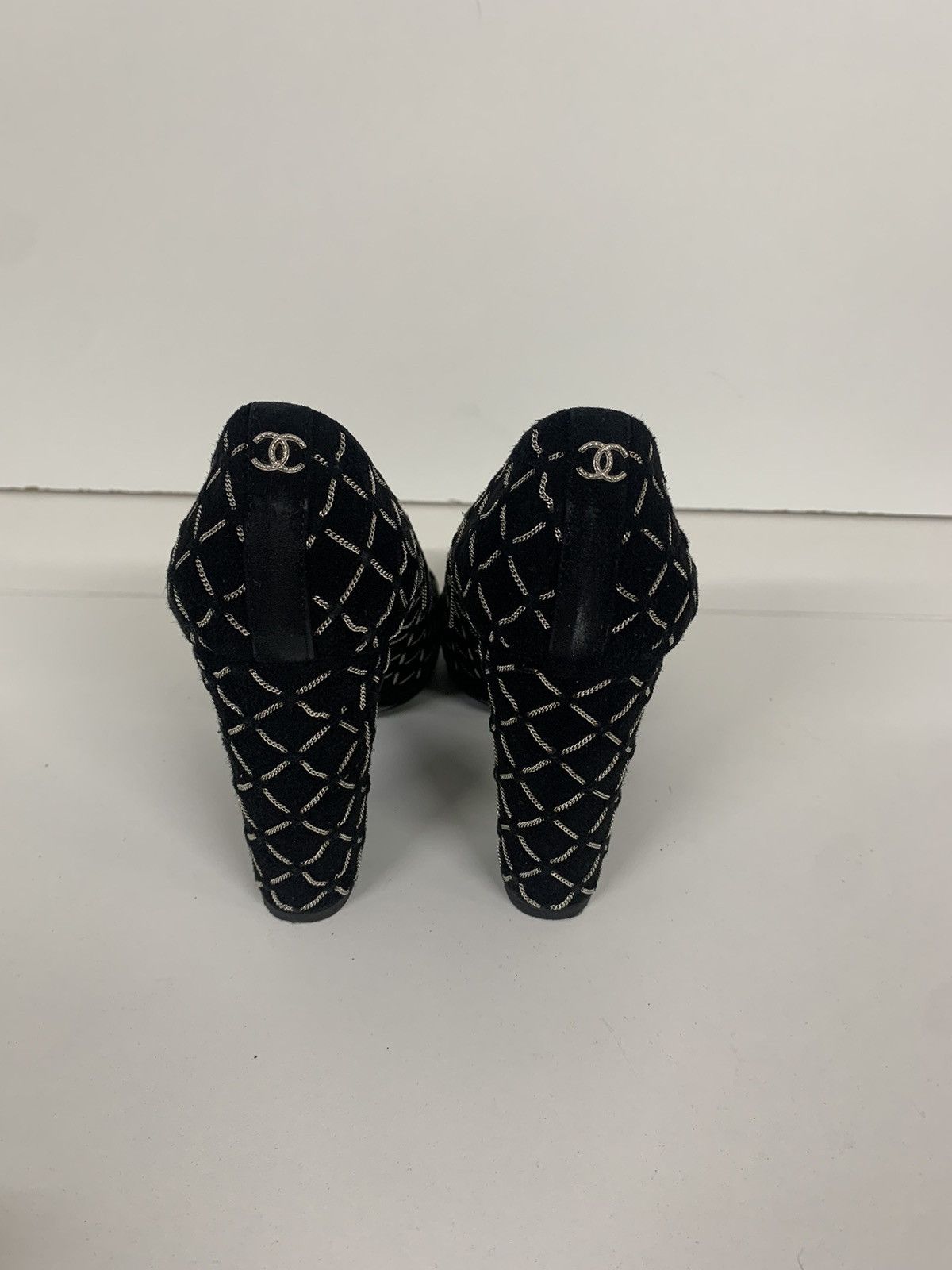 Chanel Heel shoes Chanel Chain Gold Size US 7 / IT 37 - 3 Thumbnail