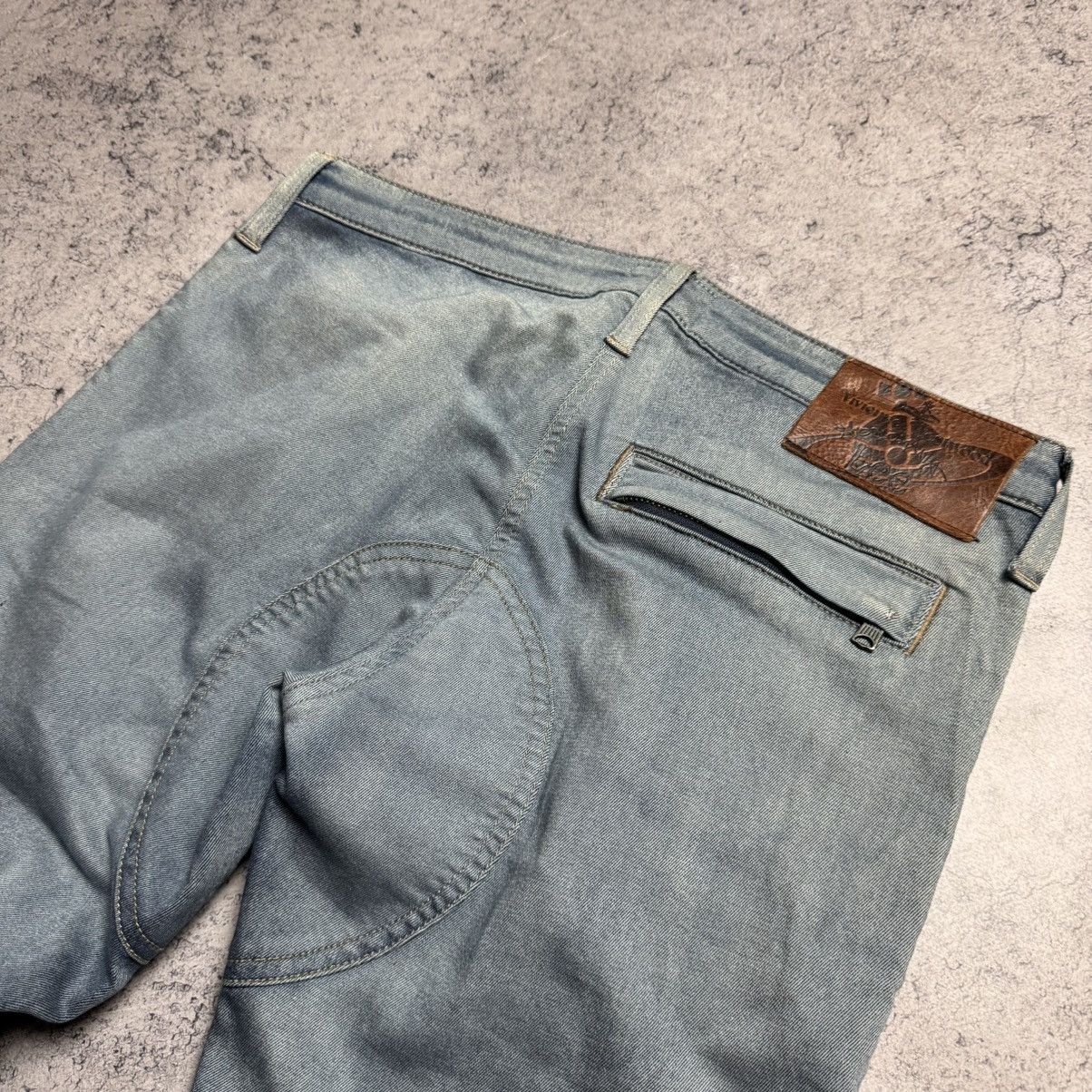 Lee × Vivienne Westwood NEW Vivienne Westwood X Lee Horse Riding Jeans Size US 31 - 7 Thumbnail
