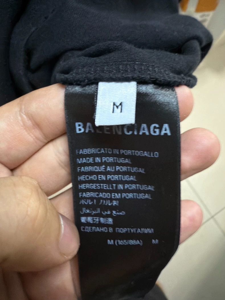 Balenciaga Balenciaga Black old graffiti cola short sleeves Size US M / EU 48-50 / 2 - 4 Thumbnail