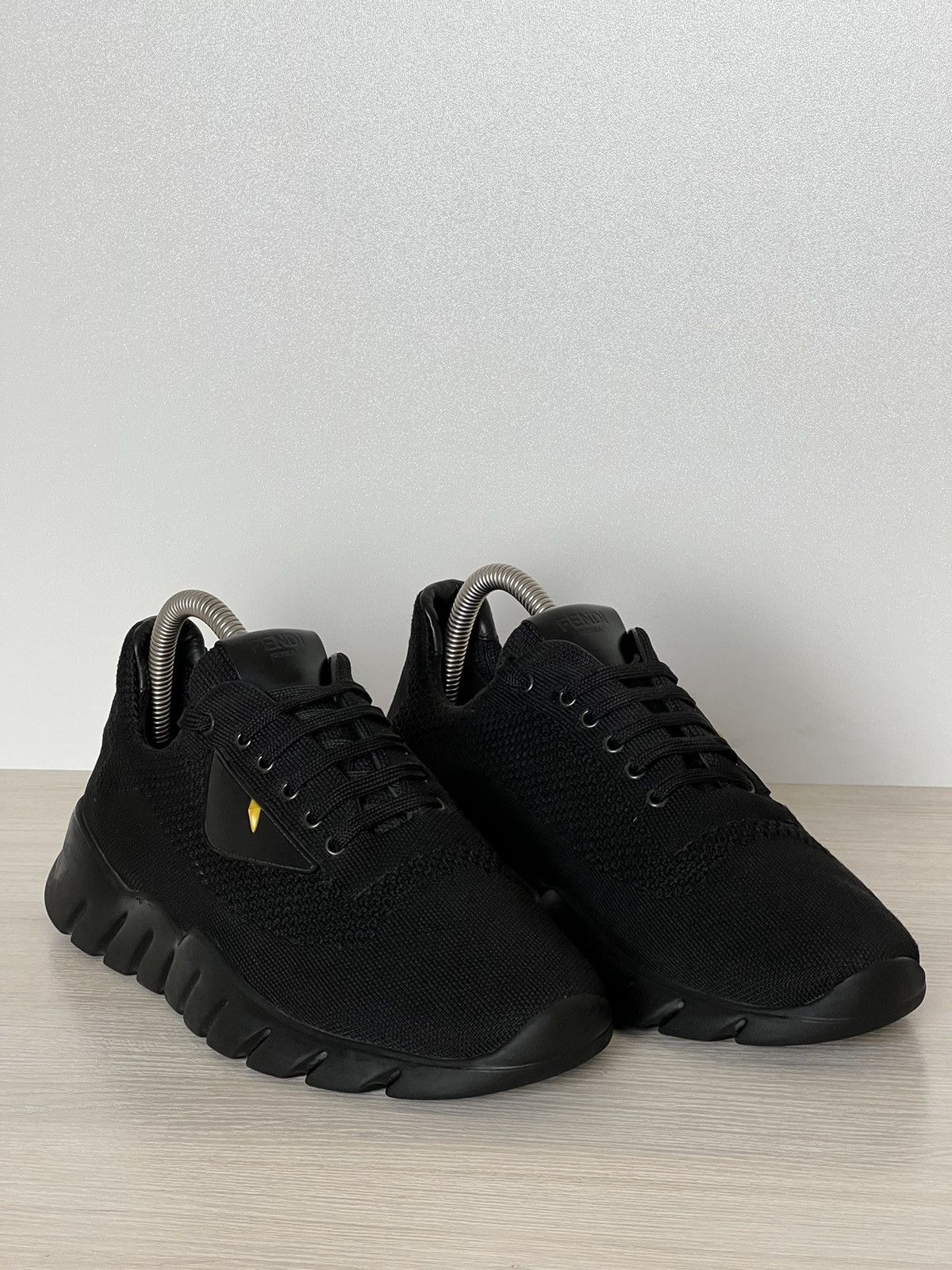 Fendi FENDI Monster Studded mens Sneaker Size US 8.5 / EU 41-42 - 4 Thumbnail