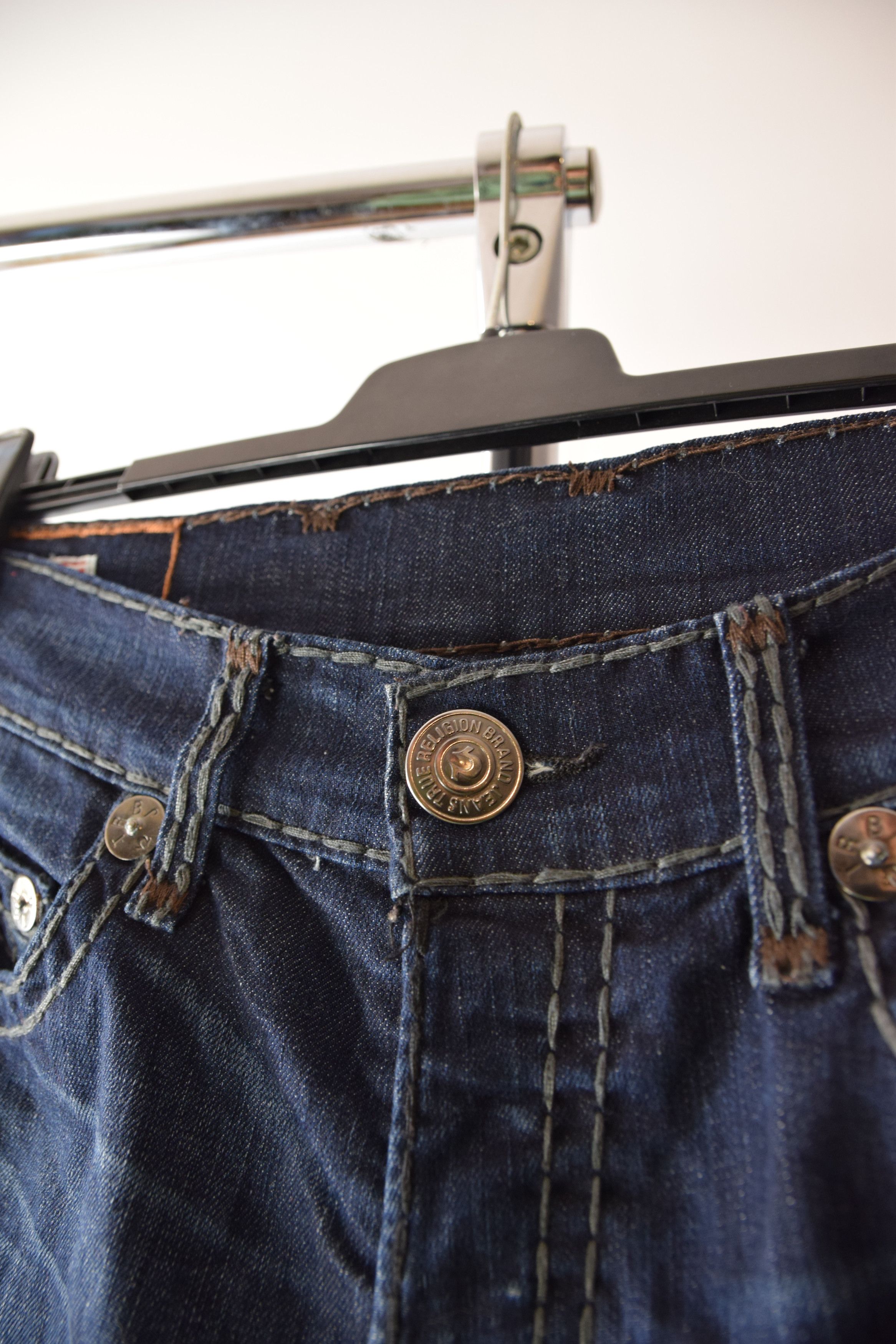 True Religion Vintage True Religion jeans Logan Super T Denim Pants Size US 32 / EU 48 - 6 Thumbnail