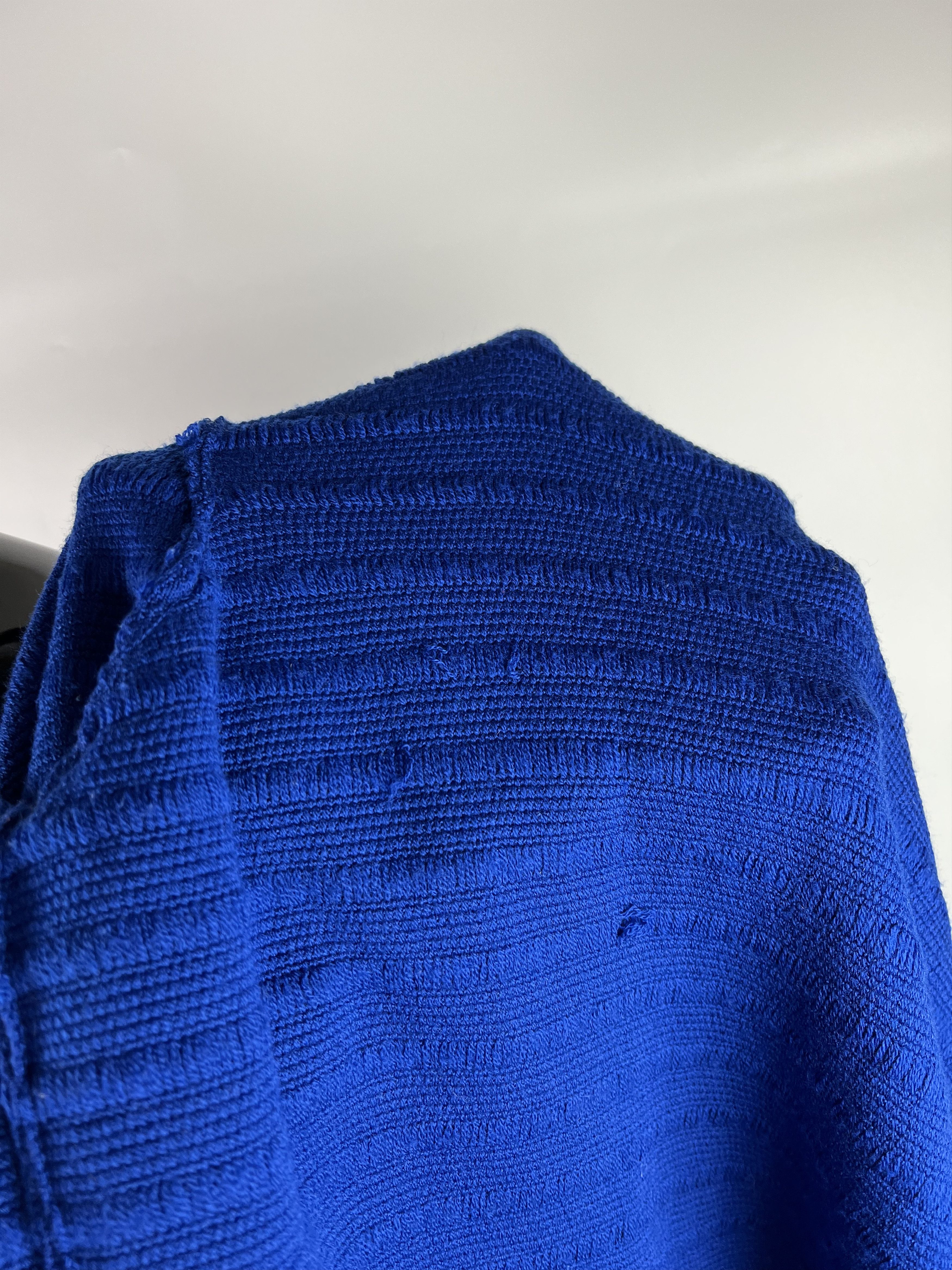 Other Luisa Spagnoli Blue 100% Wool Cardigan Size XL Size XL / US 12-14 / IT 48-50 - 11 Thumbnail