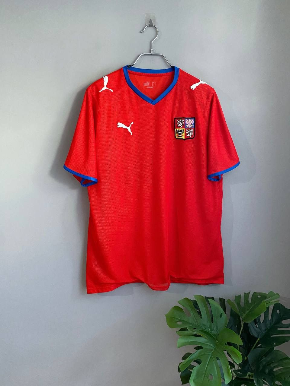 Puma Czech Republic National Team 2008/09 Home Soccer Jersey XL Size US XL / EU 56 / 4 - 1 Thumbnail