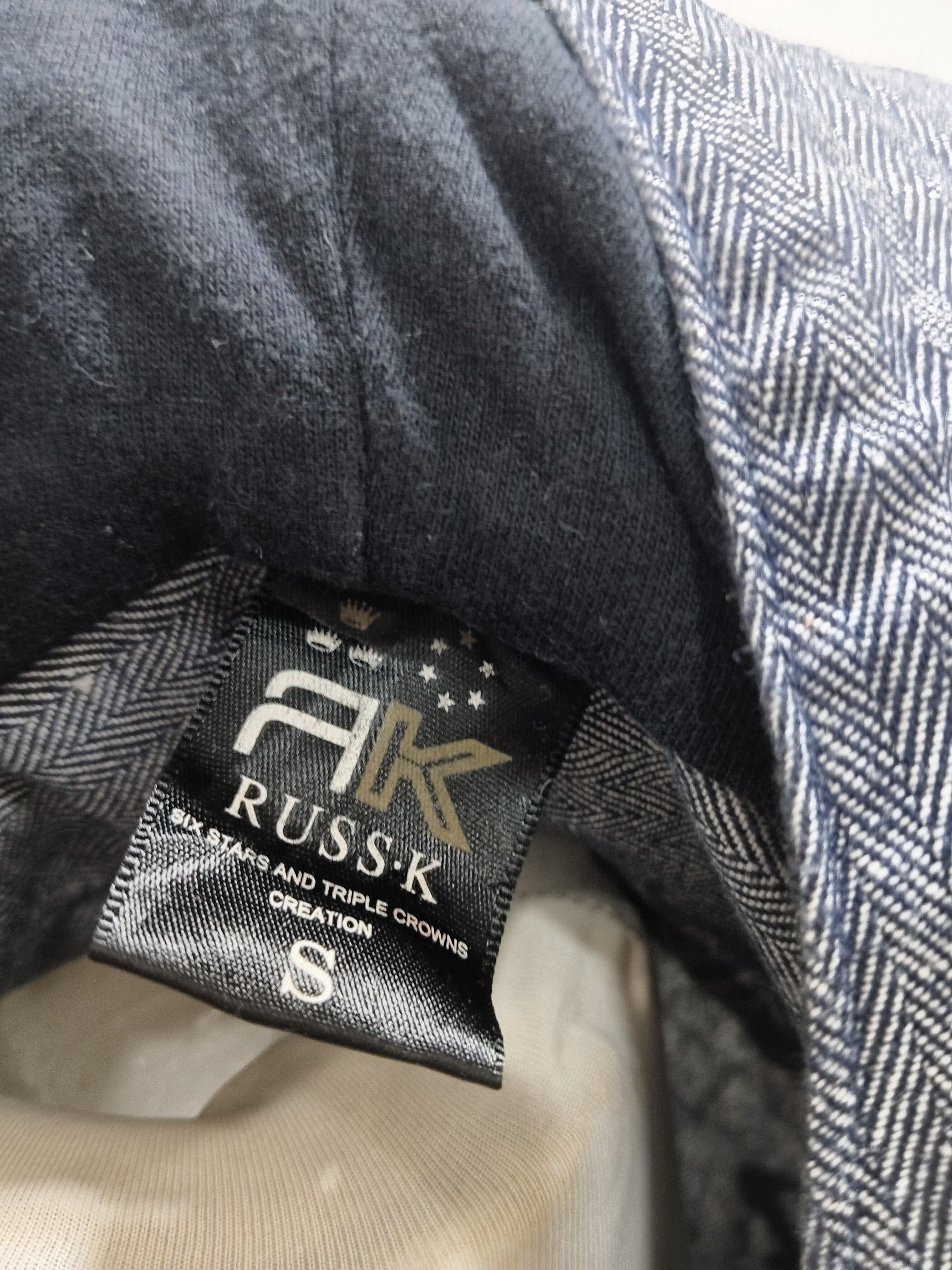 Japanese Brand × Rusty Hoodie Denim Snap button Embroidery Logo Size US M / EU 48-50 / 2 - 5 Thumbnail