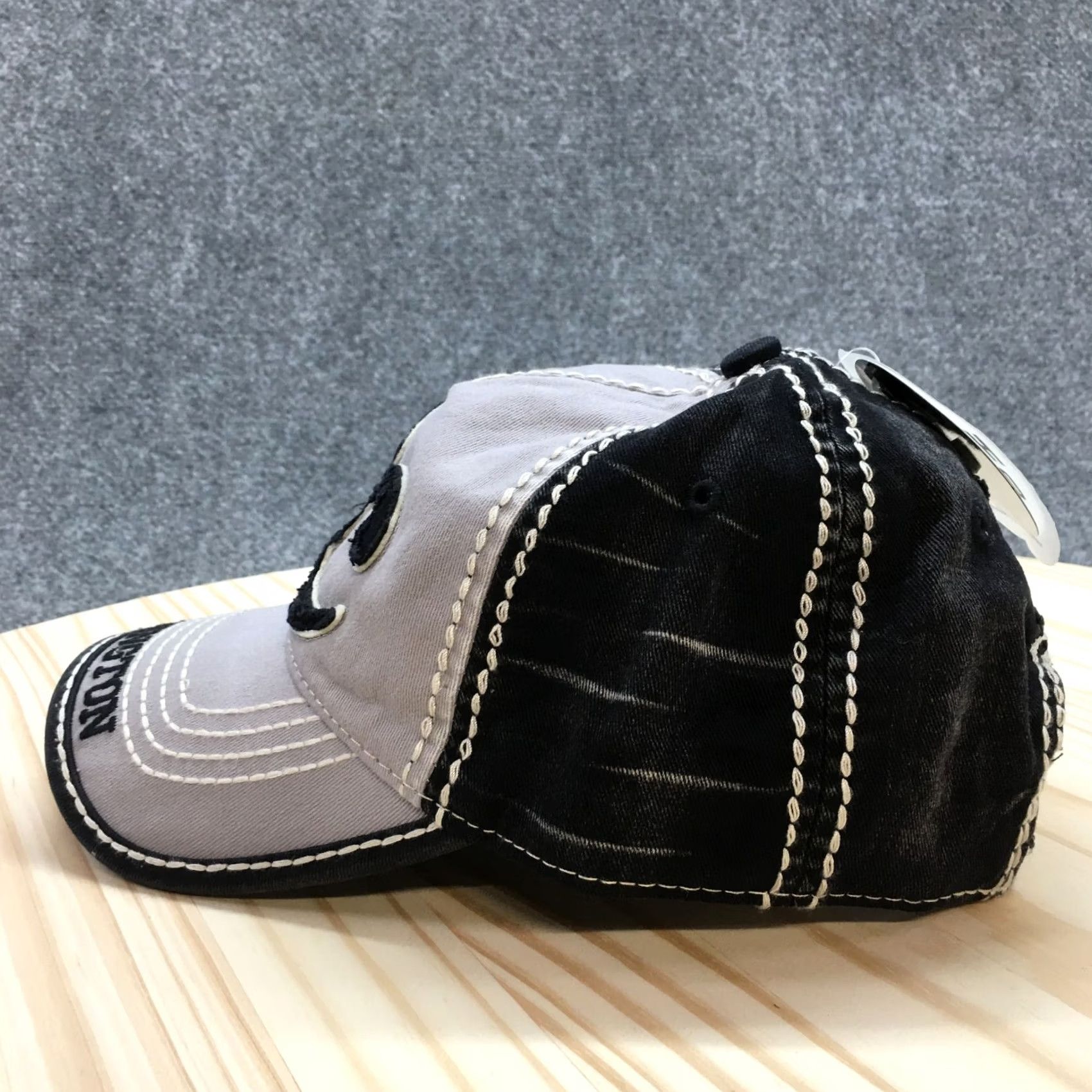 Vintage Washington DC Robin Ruth Baseball Cap Mens Black Gray OS Embroidered Logo NEW Size ONE SIZE - 4 Thumbnail