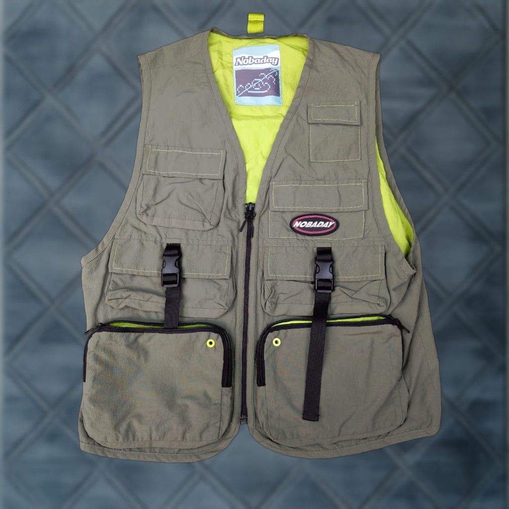 Filson Nobaday Vest Adult S Gray Waistcoat Fishing Utility Multi-Pocket Tactical Zip Filson Vest Fishing multi-pocket waistcoat Size US S / EU 44-46 / 1 - 1 Thumbnail