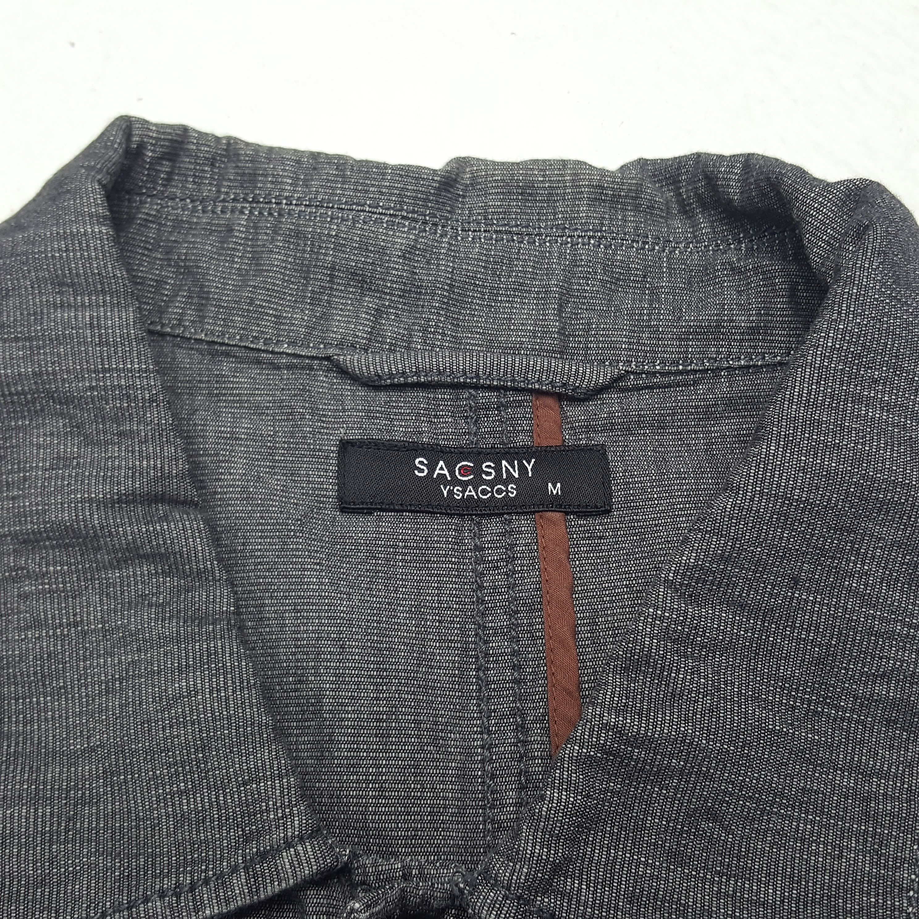 Japanese Brand × Vintage × Yohji Yamamoto Vintage Sacsny by Yohji Yamamoto Designer Custom Art Jacket Size US M / EU 48-50 / 2 - 6 Thumbnail