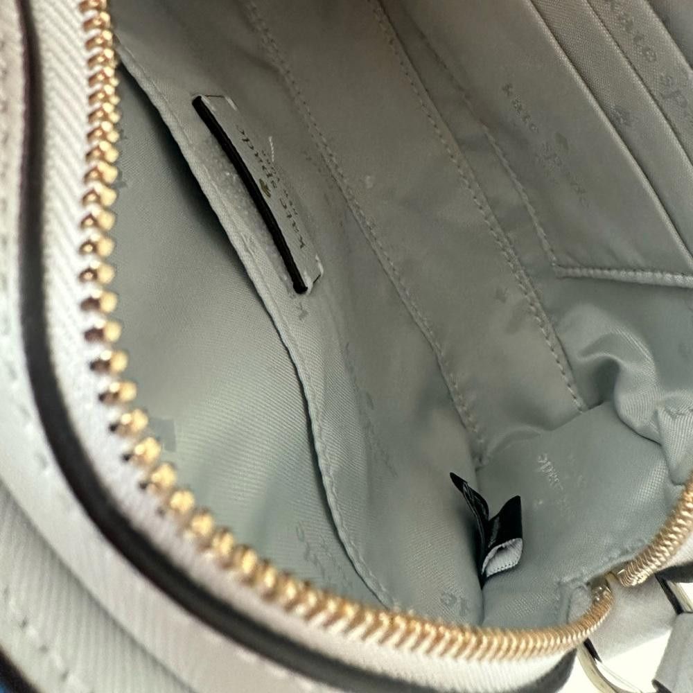 Kate Spade Kate Spade Perry Leather Crossbody Light Gray Stone Path Size ONE SIZE - 8 Thumbnail