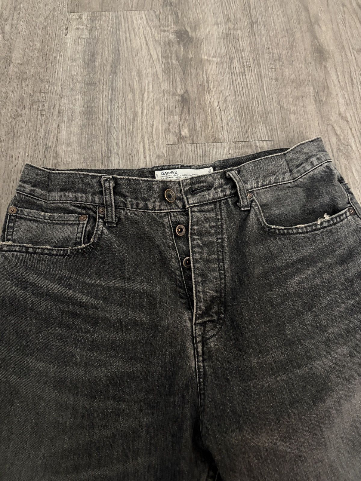 Japanese Brand Dairiku Bootcut Jeans Size US 30 / EU 46 - 3 Thumbnail