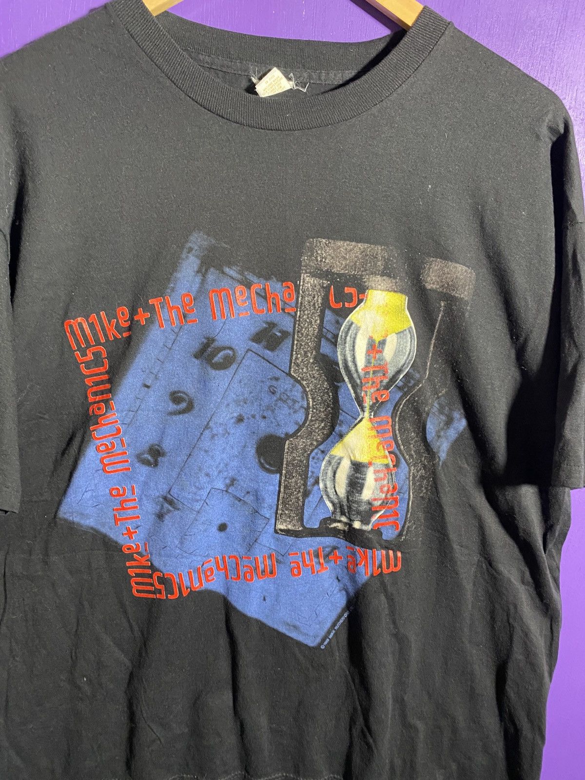 Band Tees × Vintage Vintage 1989 Mike and the mechanics tour t-shirt Size US XL / EU 56 / 4 - 3 Thumbnail
