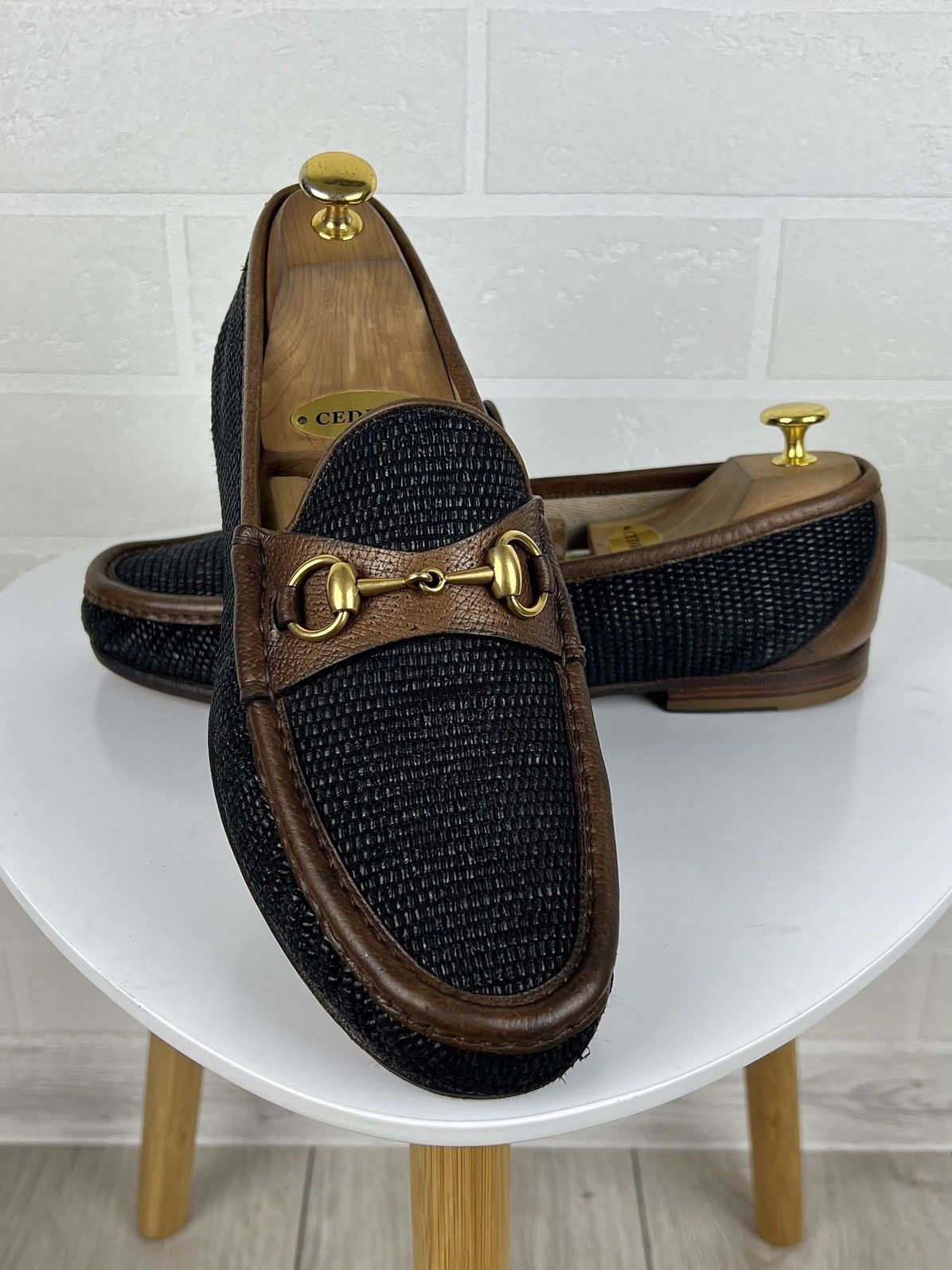 Gucci Gucci Signature GG Leather Driving Loafers Grailed