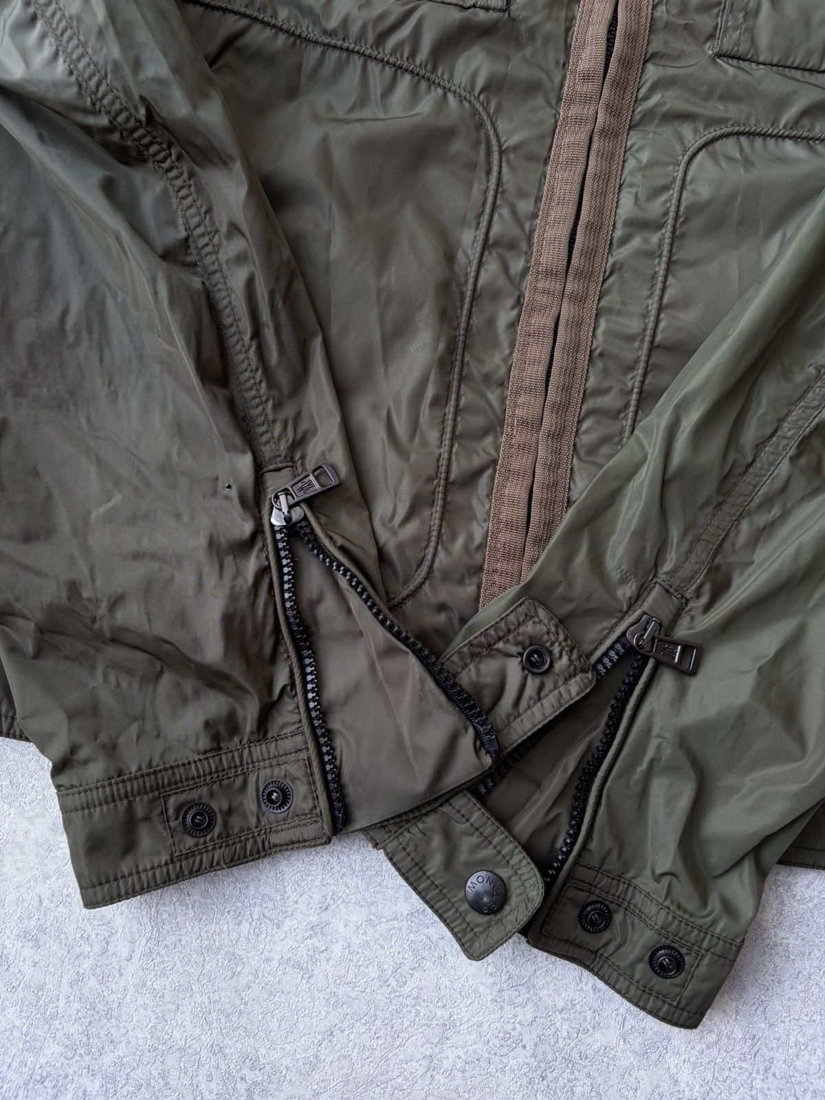Moncler Moncler Jabes Giubbotto Military Field Windbreaker Jacket L Size US L / EU 52-54 / 3 - 11 Thumbnail