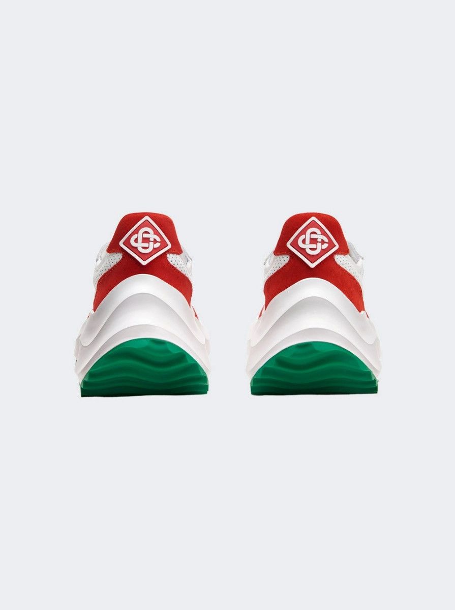 Casablanca o1mle0326 Atlantis Sneakers in White/Red Size US 12 / EU 45 - 3 Thumbnail
