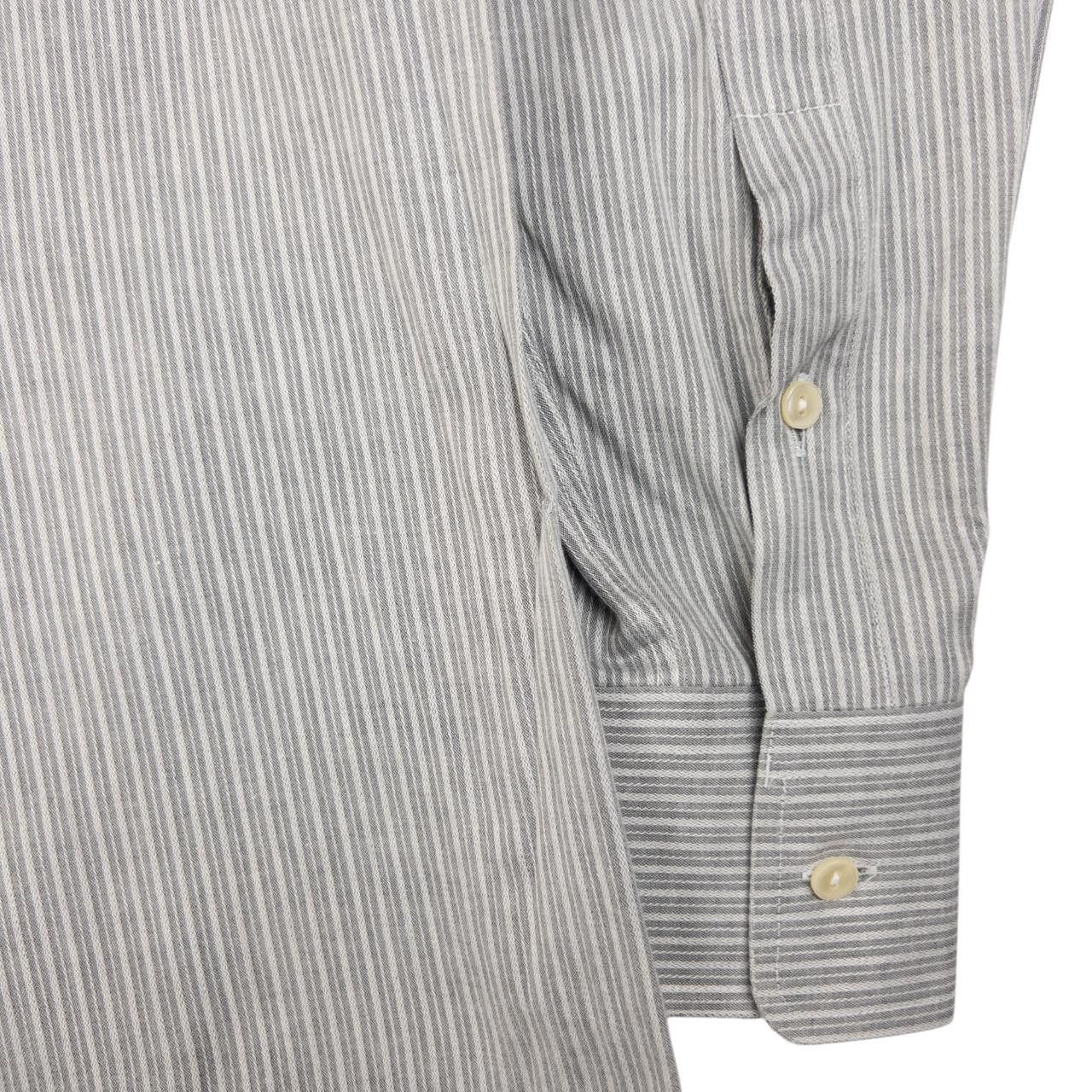 Issey Miyake Vintage Issey Miyake Striped Long Sleeve Button Shirt Size L Size US L / EU 52-54 / 3 - 4 Thumbnail