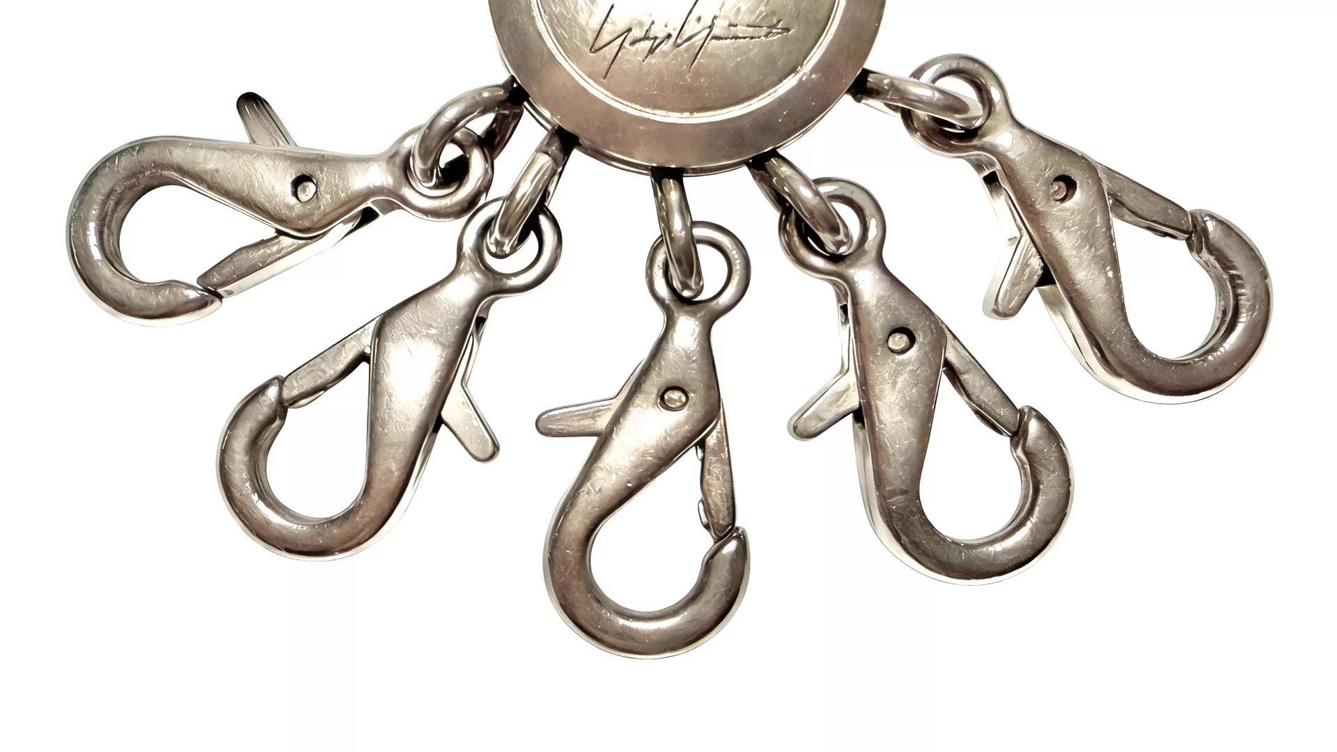 Yohji Yamamoto Yohji Yamamoto Black Scandal Claw Black Leather Keychain Size ONE SIZE - 5 Thumbnail