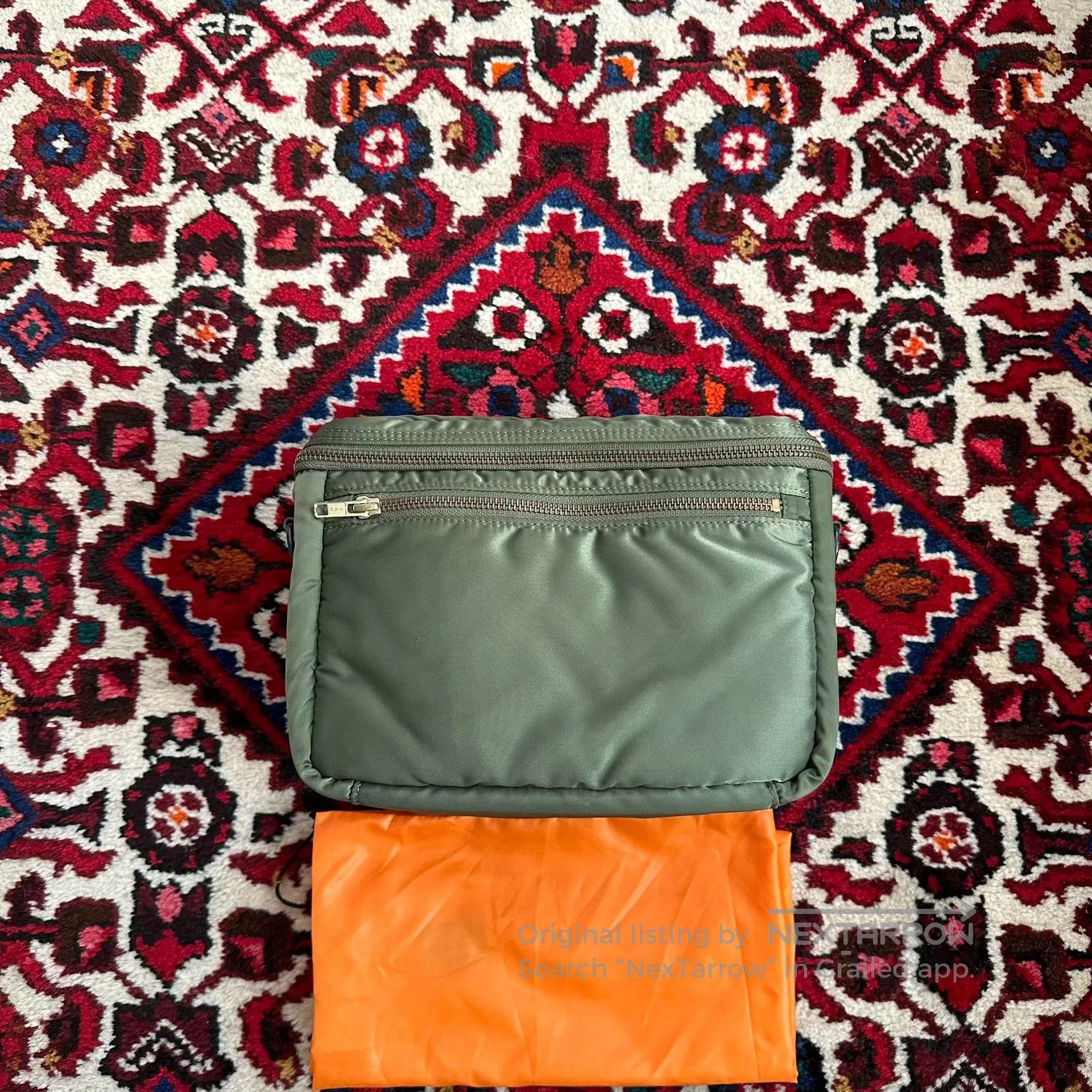 Porter porter tanker camera bag in green. Size ONE SIZE - 4 Thumbnail