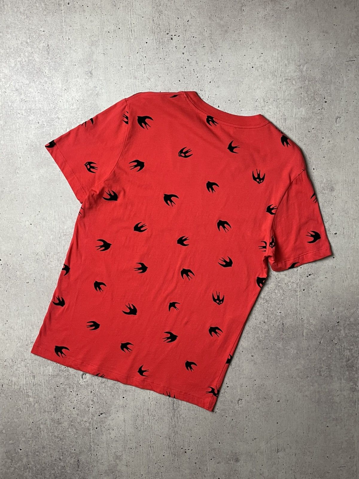 Alexander McQueen McQ by Alexander McQueen Swallow Printed T- Shirt Size US M / EU 48-50 / 2 - 5 Thumbnail