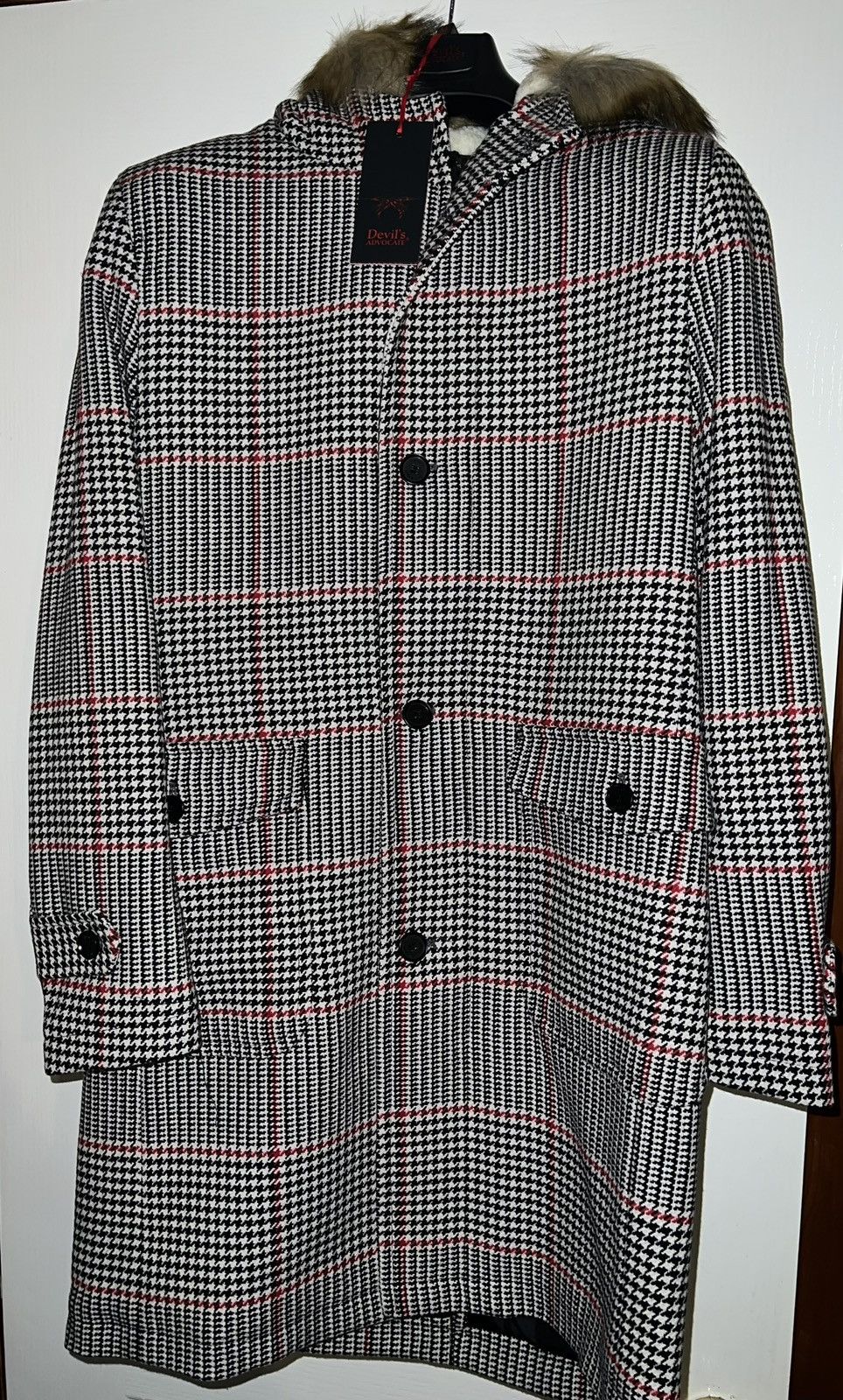 Other Devils Advocate Premium wool blend check Parker Size US M / EU 48-50 / 2 - 1 Thumbnail