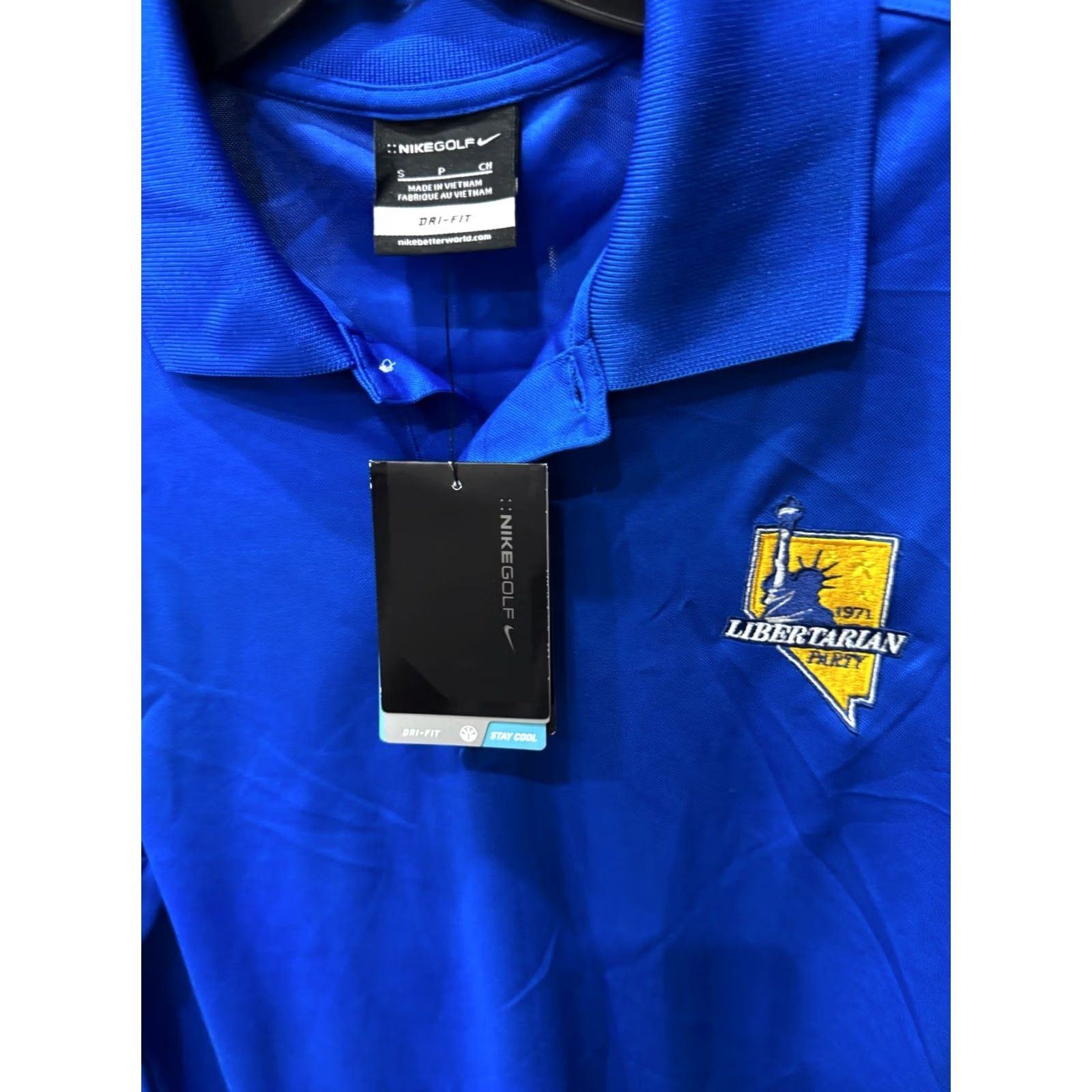Nike Nike Nevada Libertarian POLO SHIRT S Men Multicolor Long Sleeve XS? Size US S / EU 44-46 / 1 - 6 Thumbnail