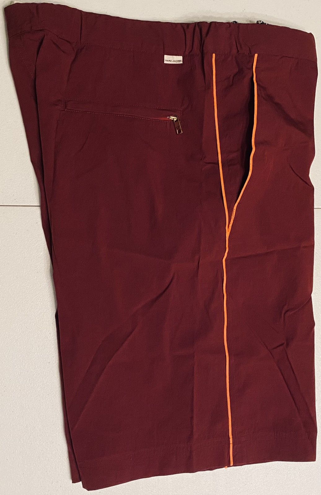 Marc Jacobs Marc Jacobs 🇮🇹 Dark Red Electric Logo Board Shorts 50 NEW Size US 34 / EU 50 - 5 Thumbnail