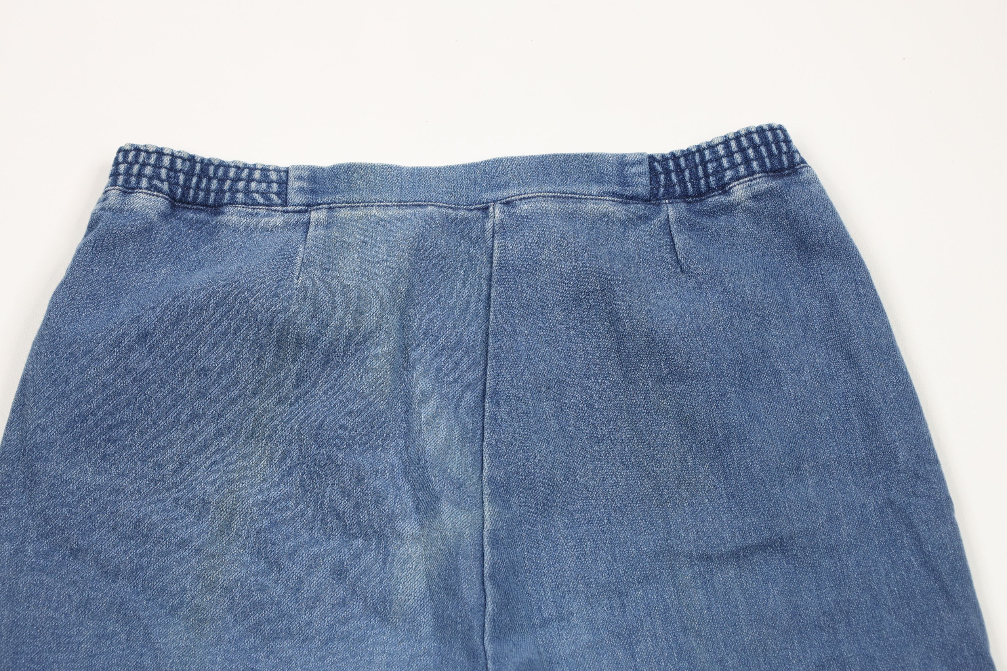 Vintage × Wrangler Vintage 70s Wrangler Wide Leg Bell Bottoms Jeans Blue USA Size US 34 / EU 50 - 10 Thumbnail